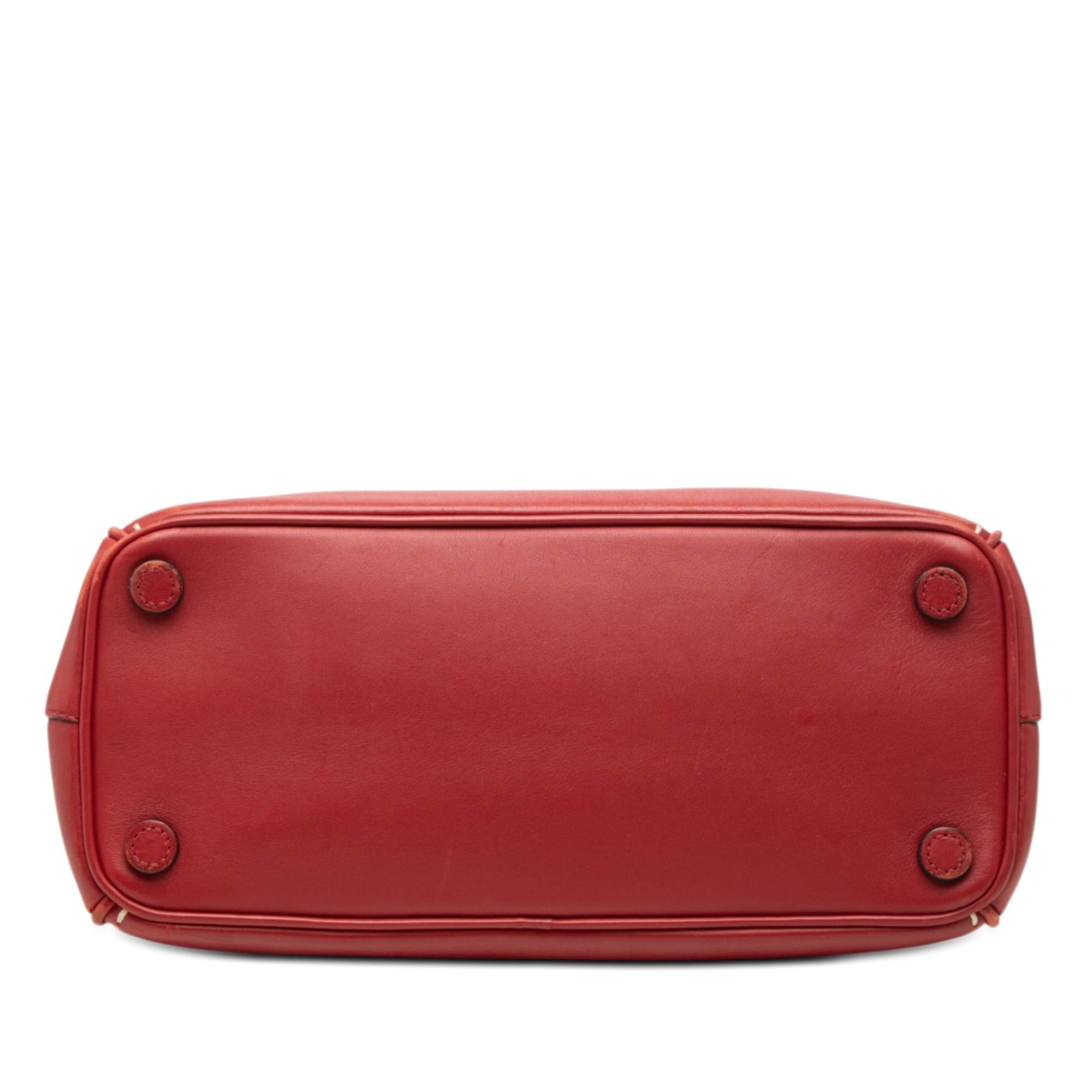 Prada Small City Calf Hand Stitched Galleria Double Zip Satchel Size ONE SIZE - 3 Thumbnail