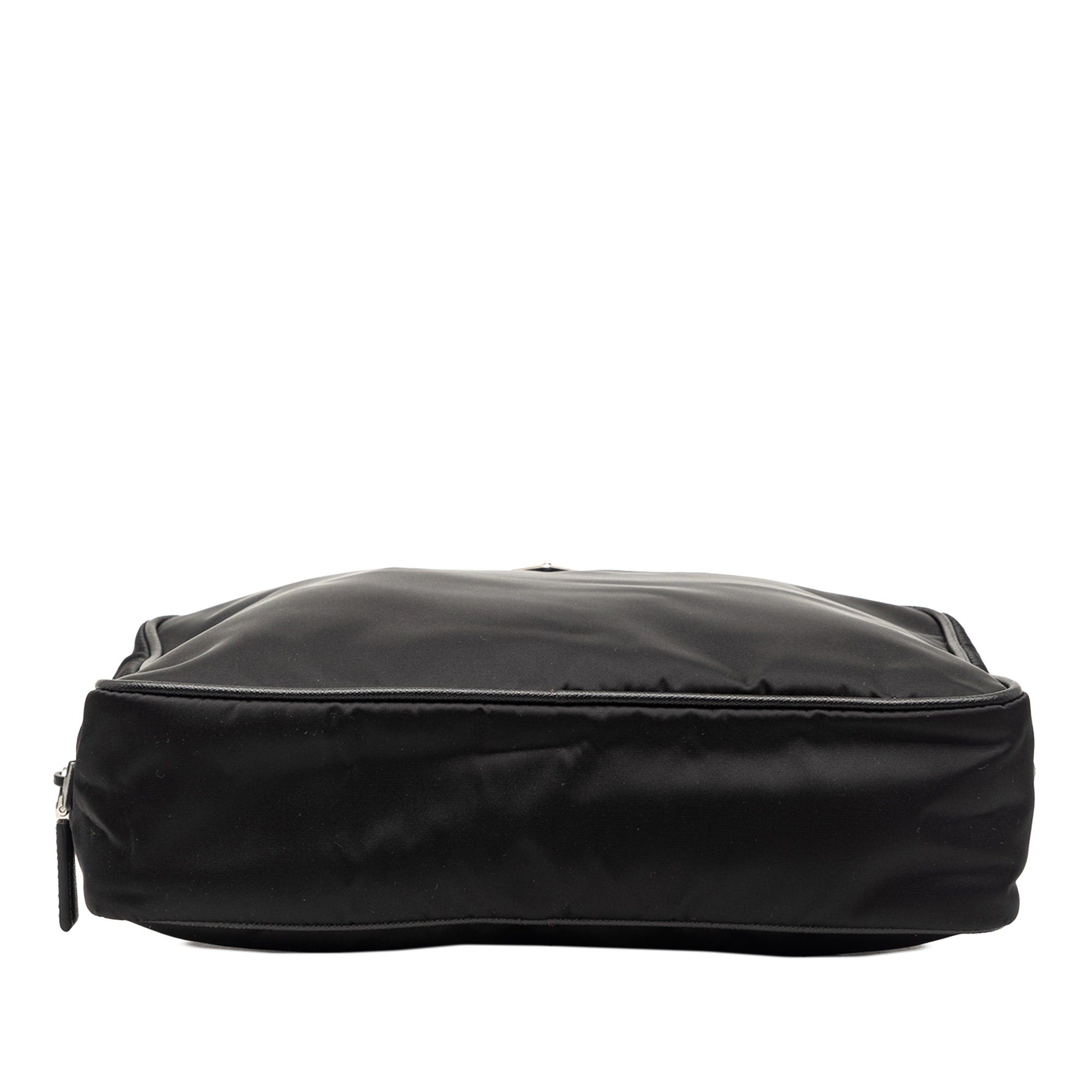 Prada Saffiano Trimmed Tessuto Clutch Size ONE SIZE - 3 Thumbnail