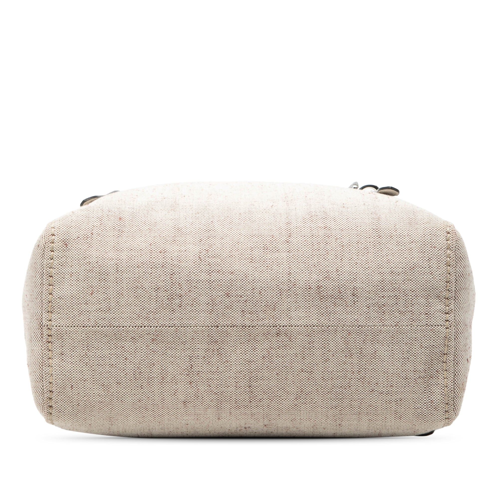 Prada Canvas Logo Stripe Shopper Tote Size ONE SIZE - 3 Thumbnail