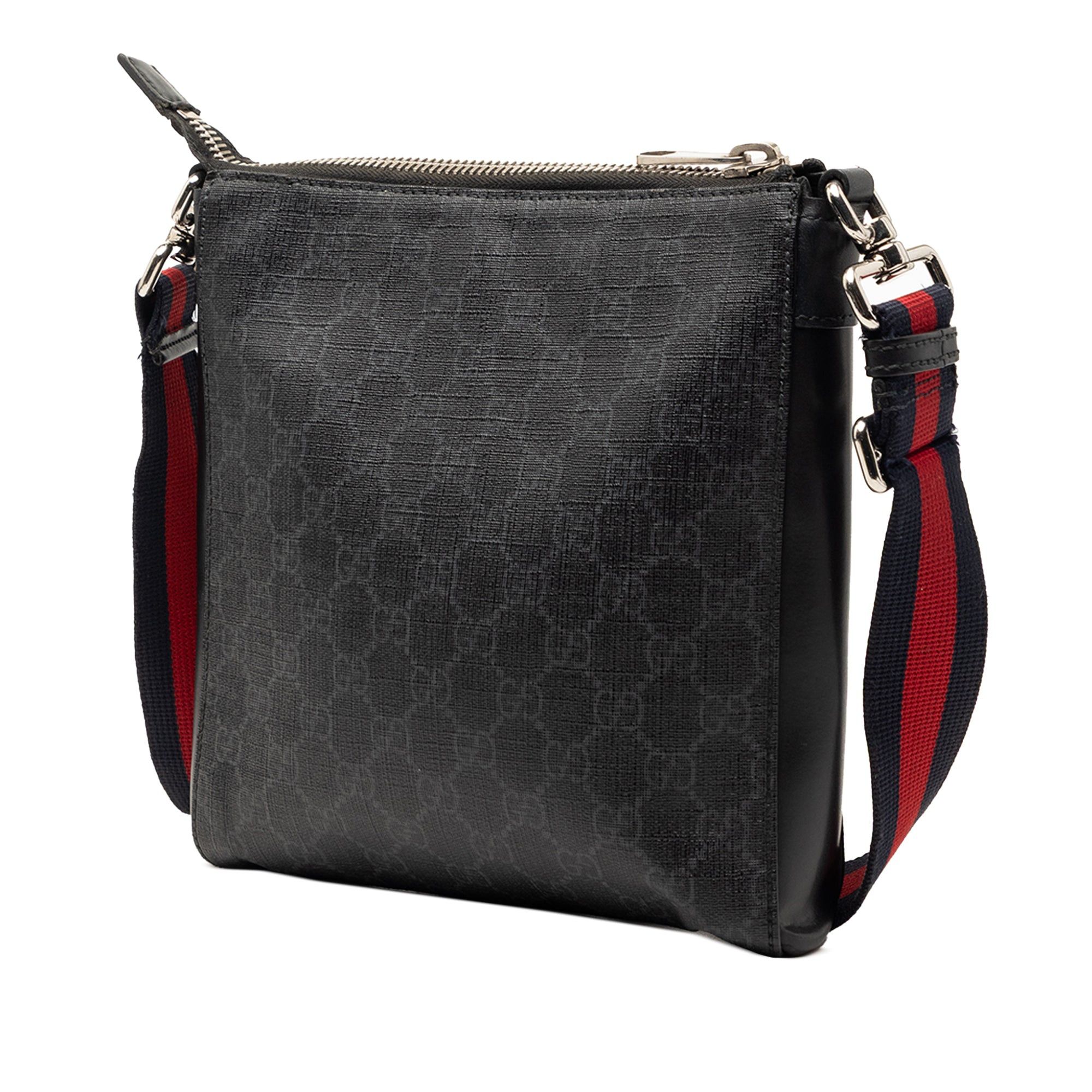 Gucci Small GG Supreme Web Messenger Bag Size ONE SIZE - 2 Thumbnail