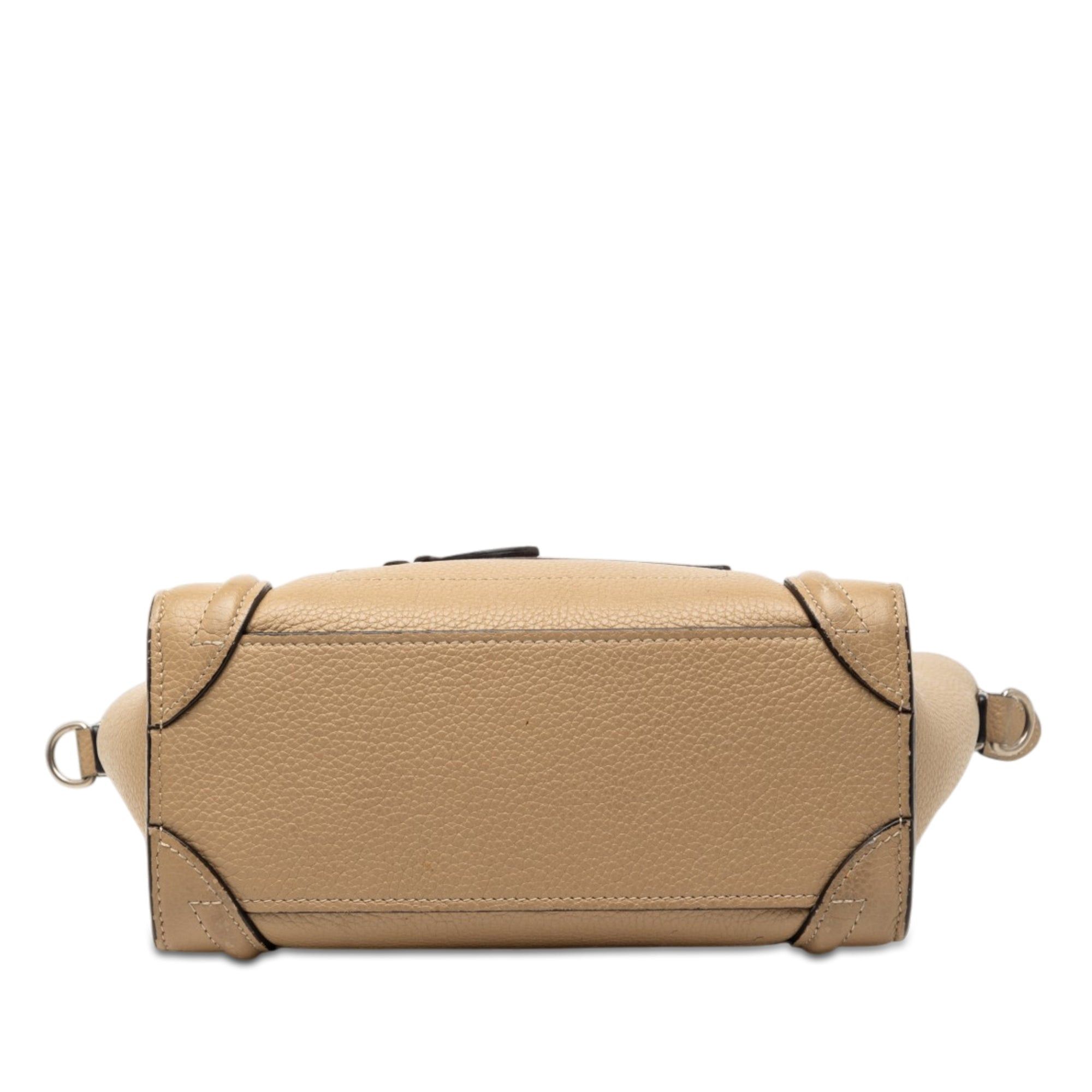Celine Nano Leather Luggage Tote Size ONE SIZE - 3 Thumbnail