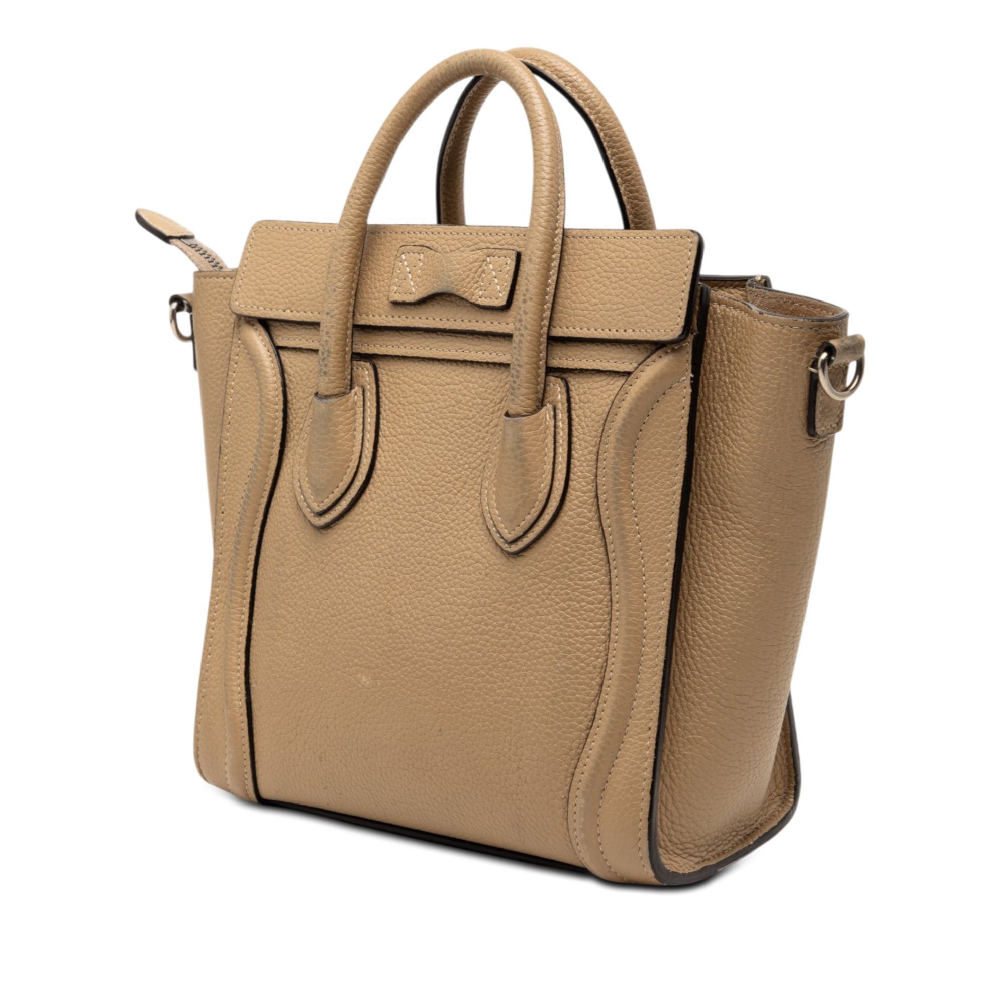 Celine Nano Leather Luggage Tote Size ONE SIZE - 2 Thumbnail