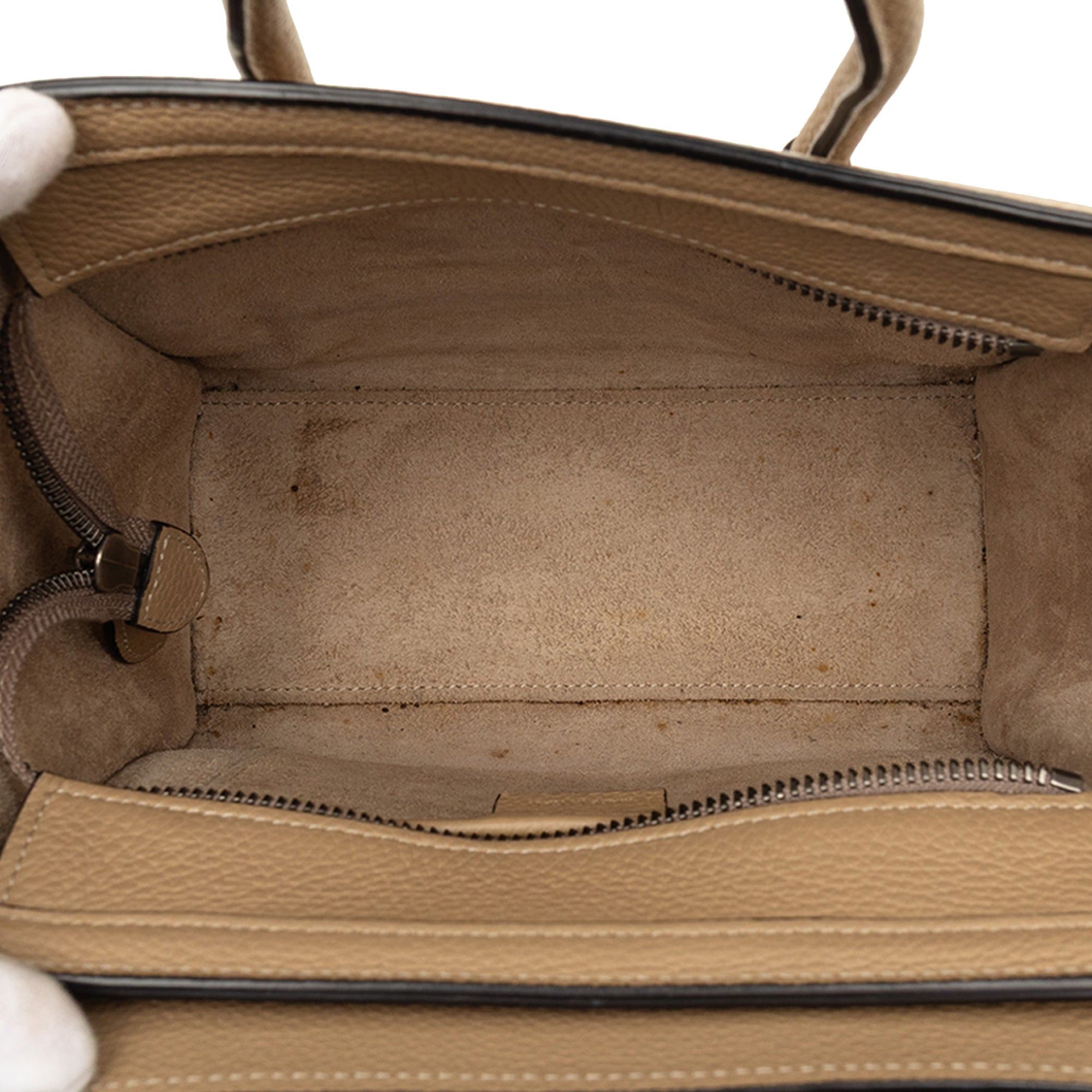Celine Nano Leather Luggage Tote Size ONE SIZE - 4 Thumbnail