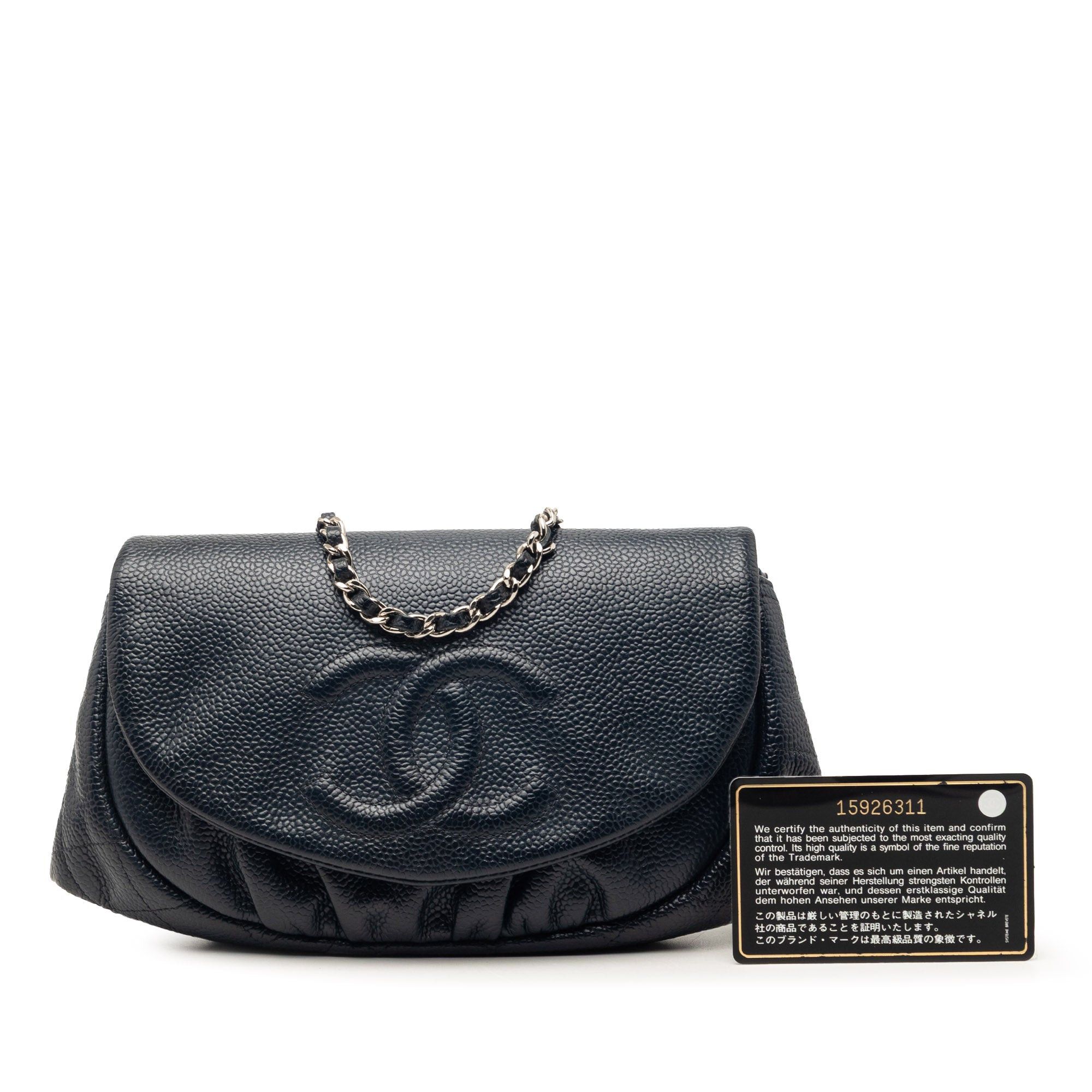 Chanel CC Caviar Half Moon Wallet on Chain Size ONE SIZE - 8 Thumbnail