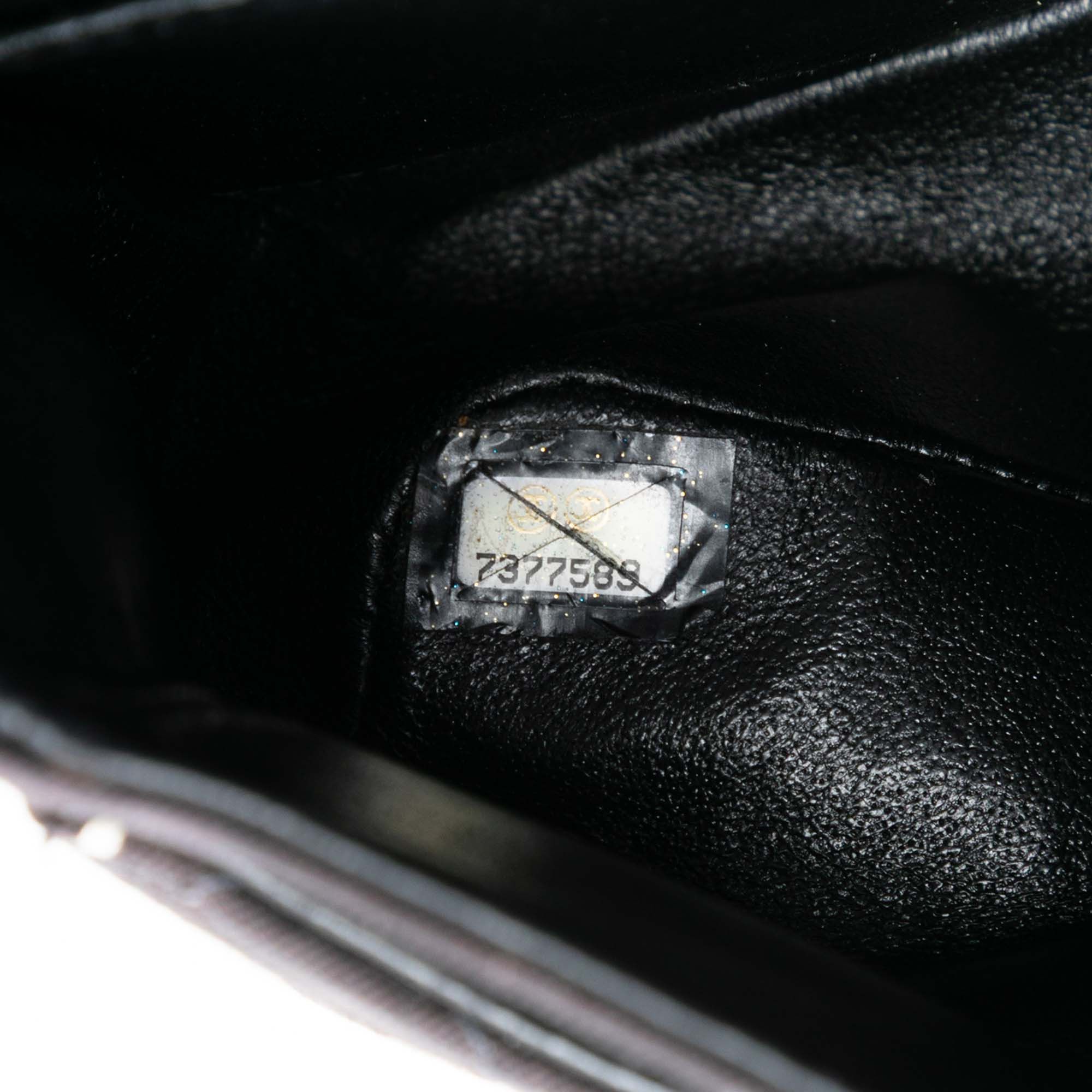 Chanel Medium Classic Canvas Coco Print Double Flap Size ONE SIZE - 5 Thumbnail