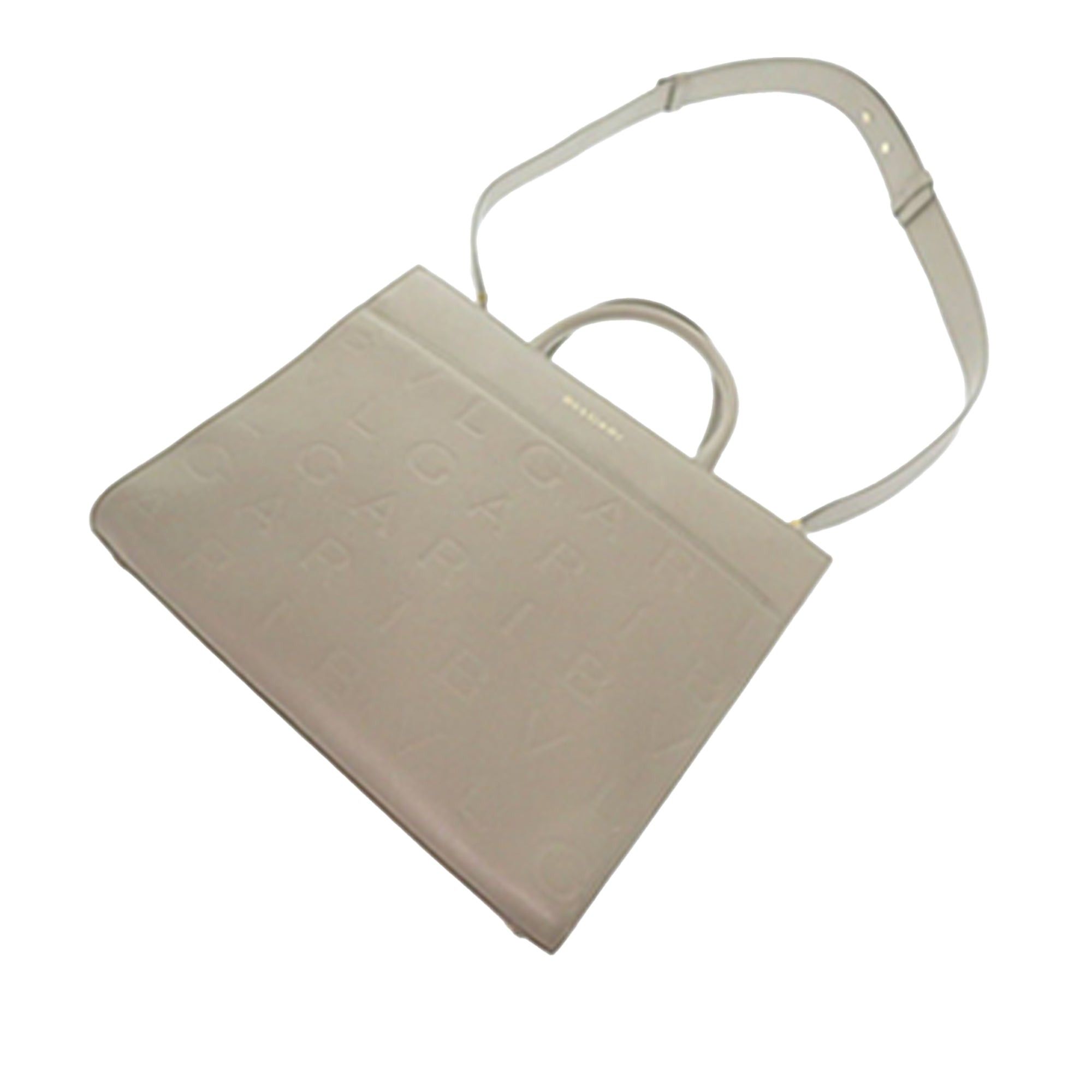 Bvlgari Embossed Leather Logo Infinitum Tote Size ONE SIZE - 25 Thumbnail