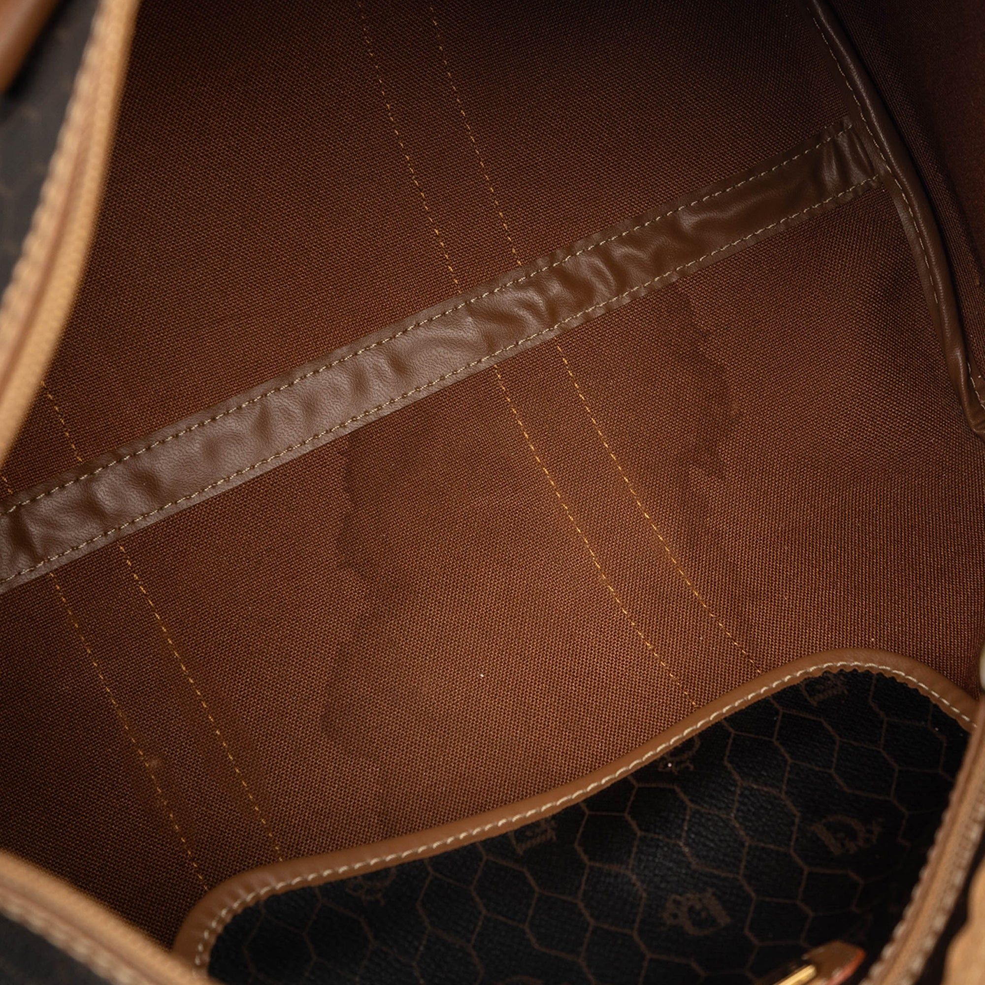 Dior Honeycomb Coated Canvas Boston Bag Size ONE SIZE - 5 Thumbnail