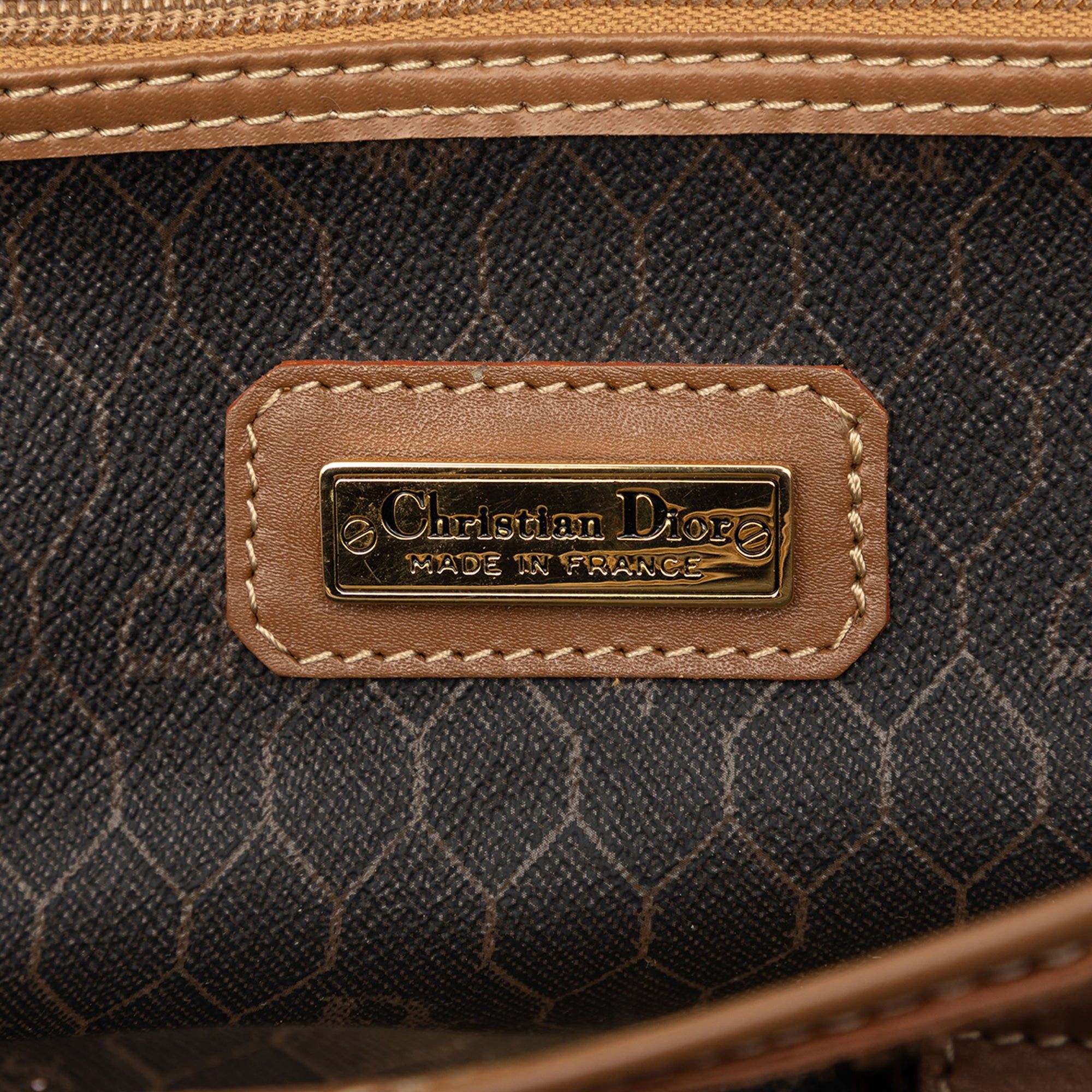 Dior Honeycomb Coated Canvas Boston Bag Size ONE SIZE - 6 Thumbnail