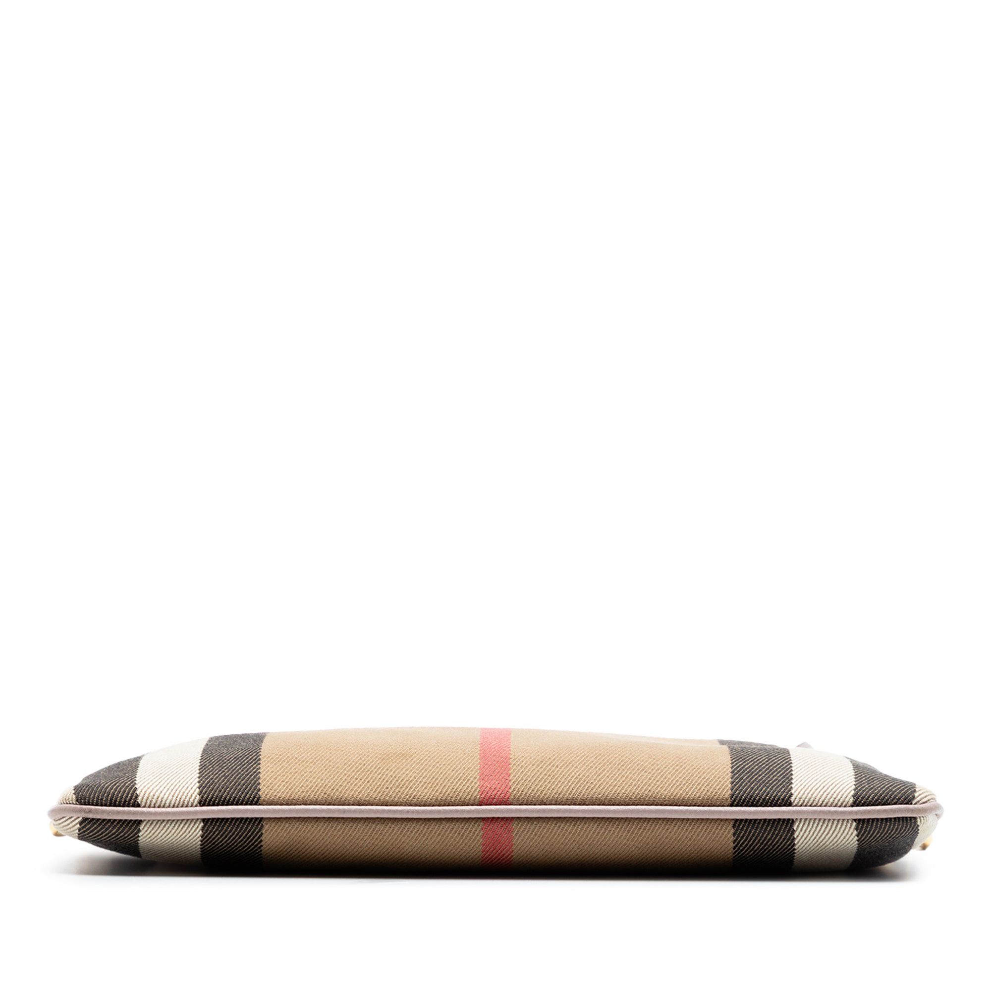 Burberry House Check Canvas Derby Peyton Crossbody Size ONE SIZE - 3 Thumbnail