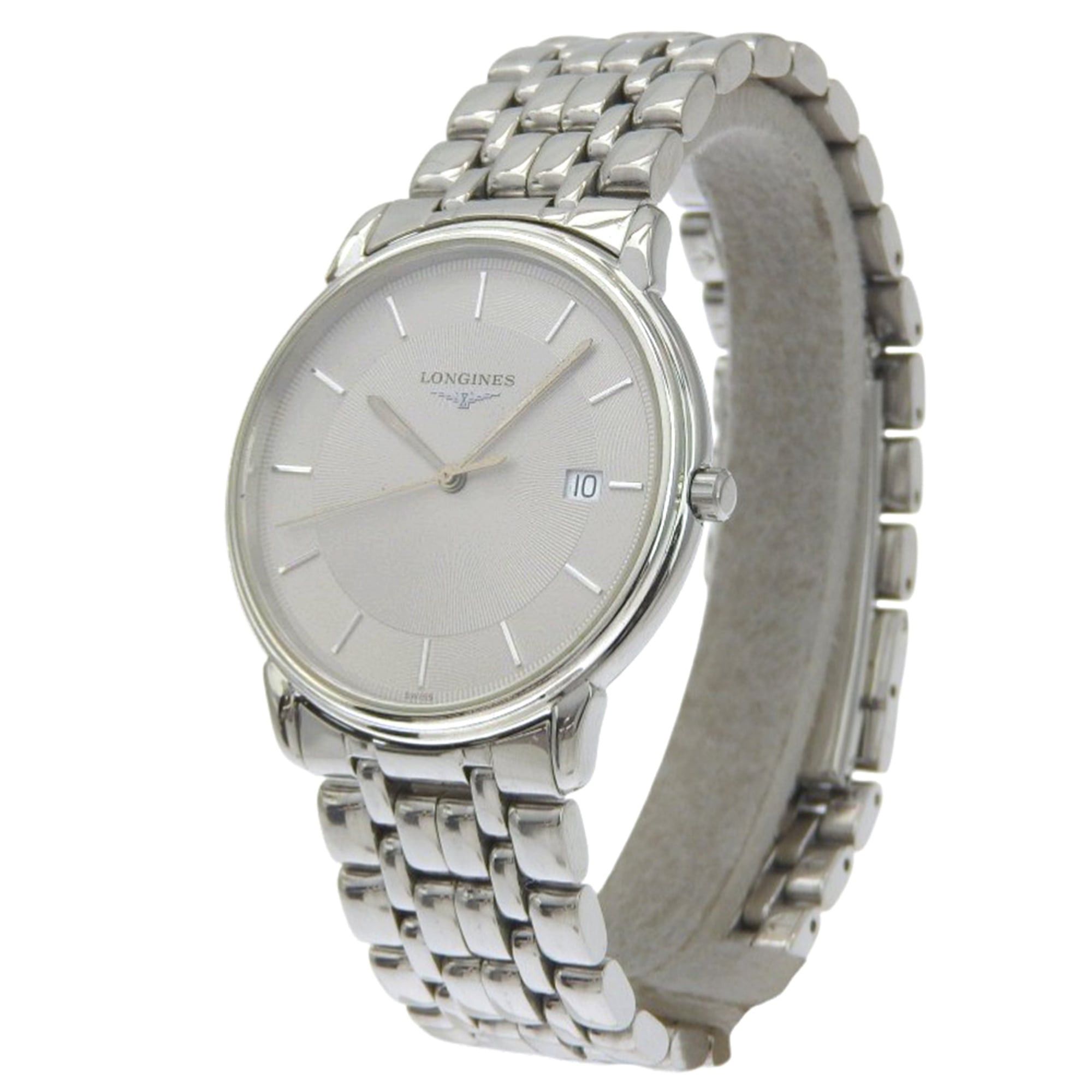 Longines Longines Grand Classic L4.677.4 Stainless Steel Quartz Analog Watch with Gray Dial - Ladies Size ONE SIZE - 2 Thumbnail