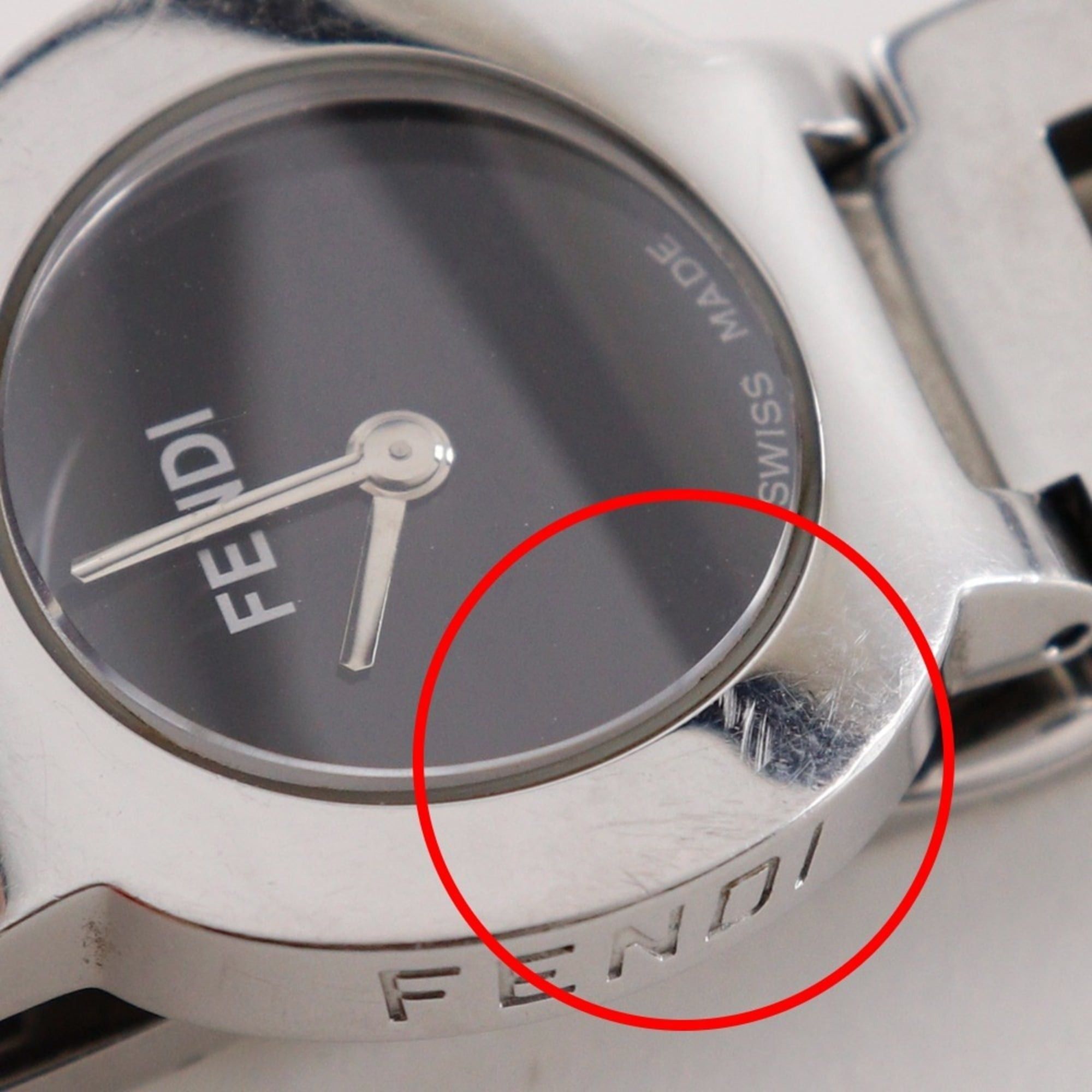 Fendi Fendi Olologi Women's Watch, 3050L Stainless Steel, Quartz, Analog, Black Dial. Size ONE SIZE - 9 Thumbnail