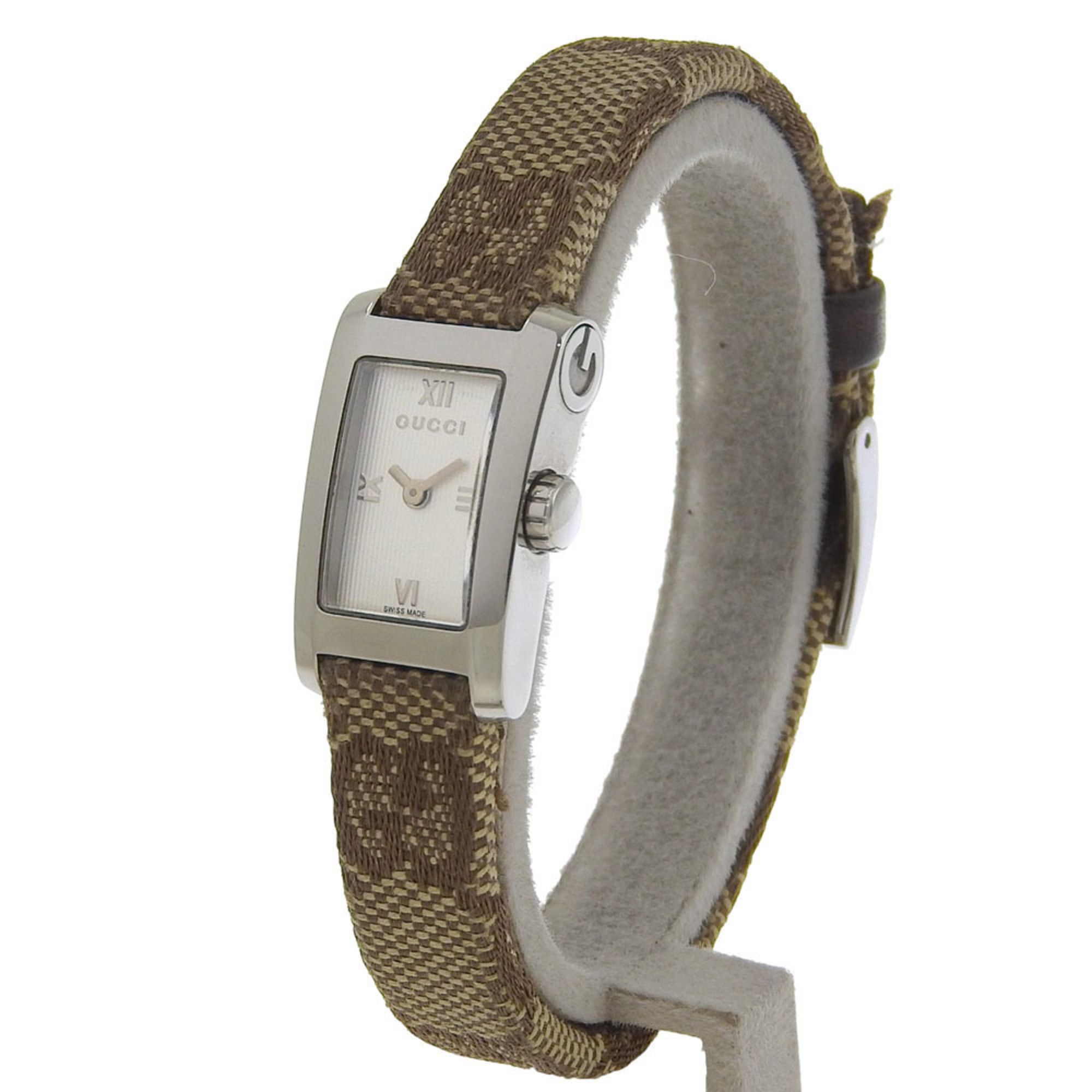 Gucci Gucci watch 8600L stainless steel quartz analog silver dial women's Size ONE SIZE - 2 Thumbnail