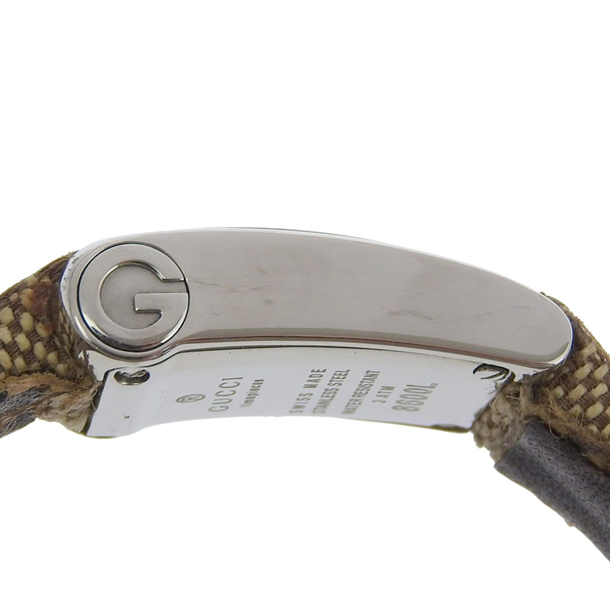Gucci Gucci watch 8600L stainless steel quartz analog silver dial women's Size ONE SIZE - 7 Thumbnail