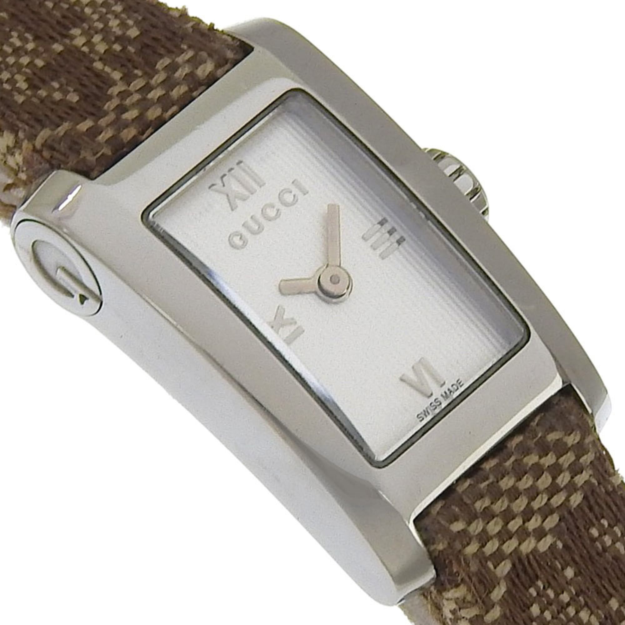 Gucci Gucci watch 8600L stainless steel quartz analog silver dial women's Size ONE SIZE - 3 Thumbnail