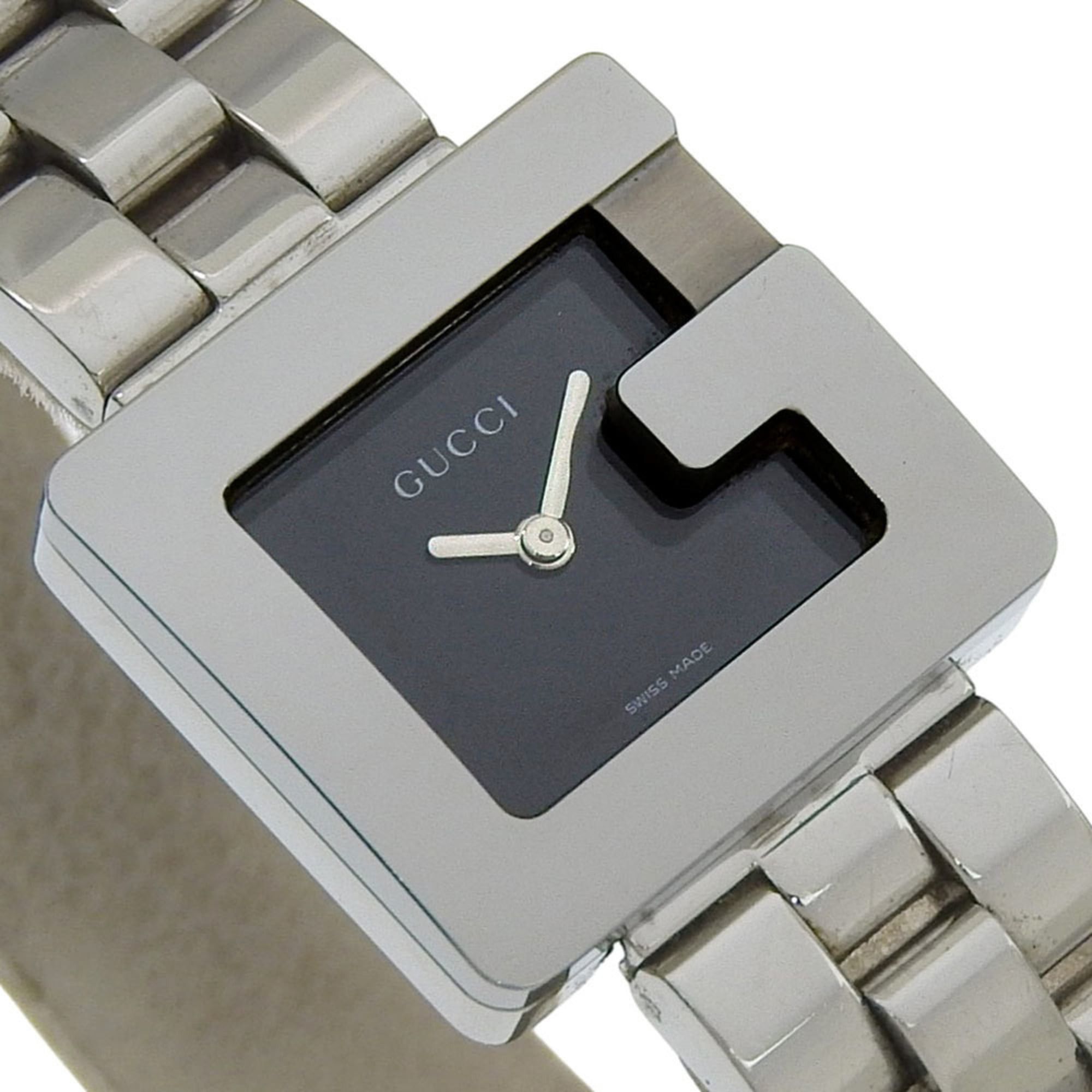 Gucci Gucci G-Watch 3600L Stainless Steel Quartz Analog Black Dial Women's Watch Size ONE SIZE - 3 Thumbnail