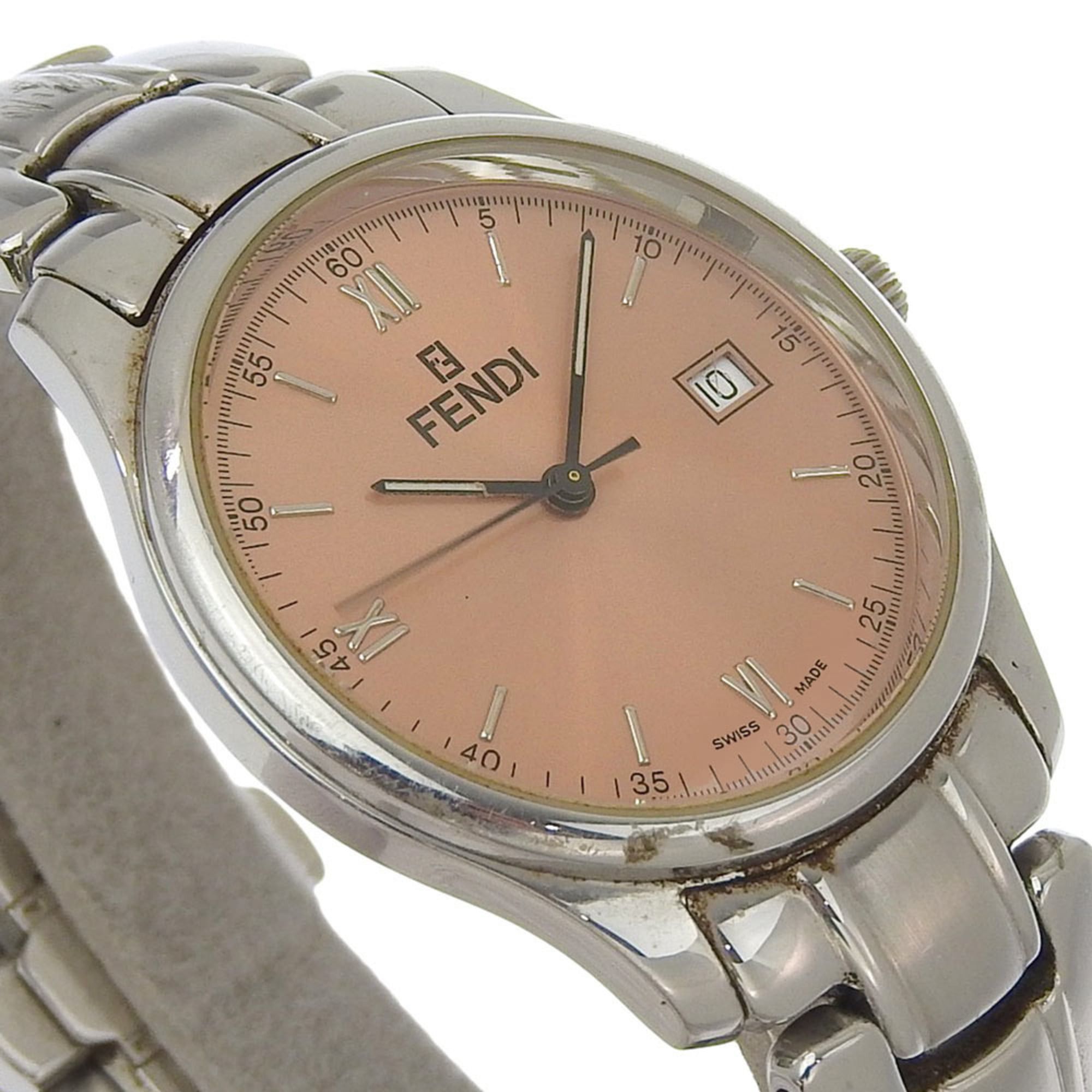 Fendi Fendi Olologi Women's Watch 210G Stainless Steel Quartz Analog Bronze Dial Size ONE SIZE - 3 Thumbnail