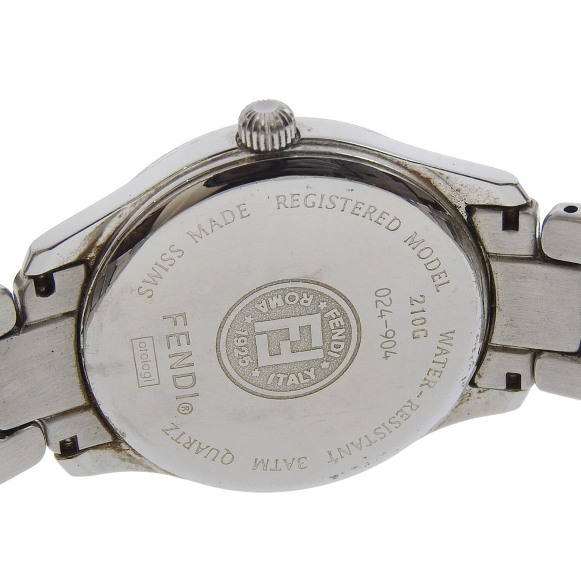 Fendi Fendi Olologi Women's Watch 210G Stainless Steel Quartz Analog Bronze Dial Size ONE SIZE - 7 Thumbnail