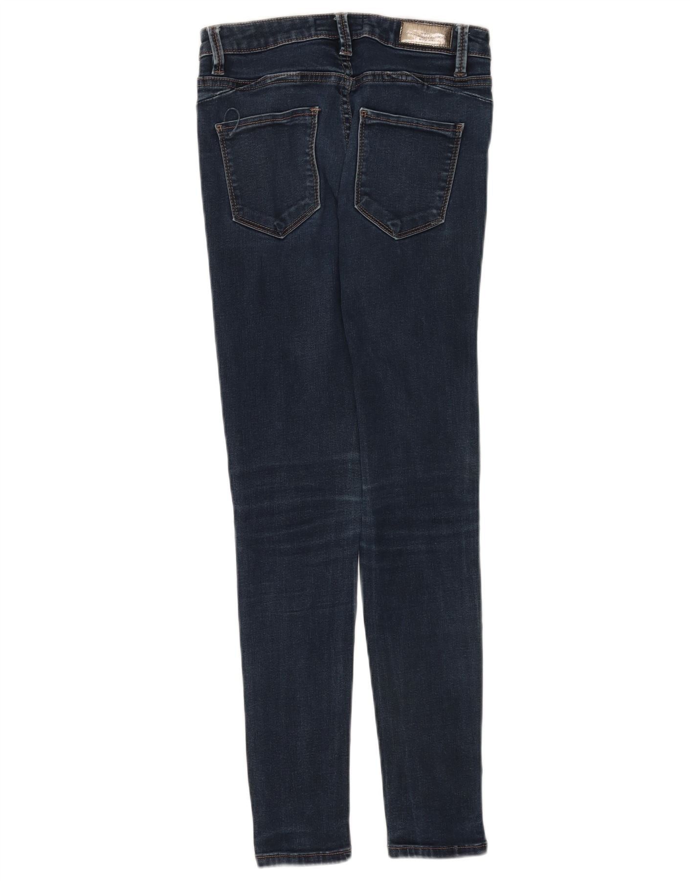 Diesel Womens Skinny Jeans W28 L30 Navy Blue Cotton Size 42" / US 20 - 2 Thumbnail