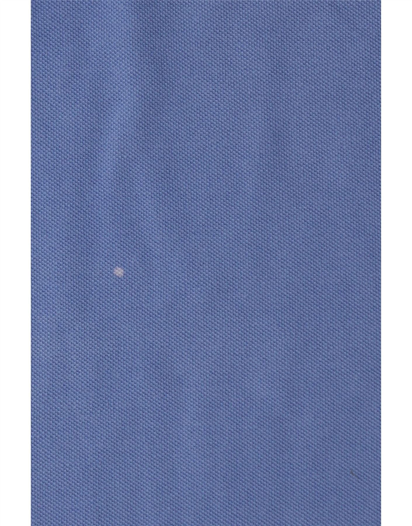 Polo Ralph Lauren Mens Slim Fit Polo Shirt 2XL Blue Cotton Size US L / EU 52-54 / 3 - 3 Thumbnail