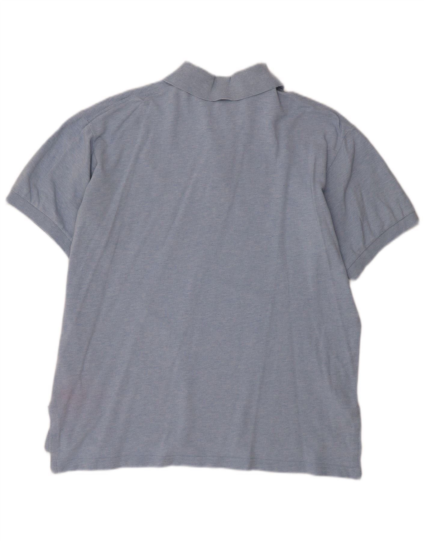 Polo Ralph Lauren Mens Polo Shirt XL Blue Cotton Size US XXL / EU 58 / 5 - 2 Thumbnail