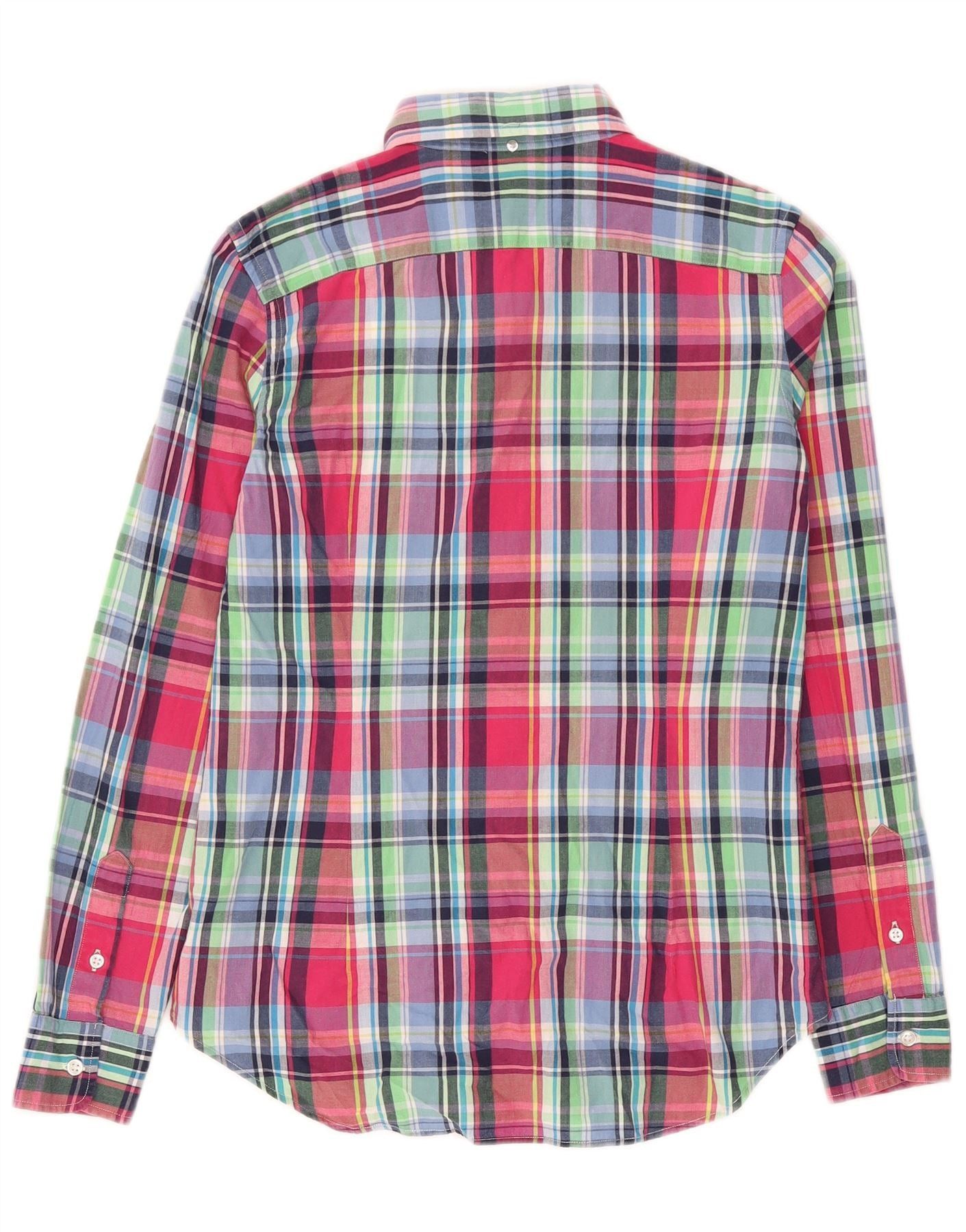 Ralph Lauren Womens Shirt US 8 Medium Multicoloured Check Cotton Size S / US 4 / IT 40 - 2 Thumbnail