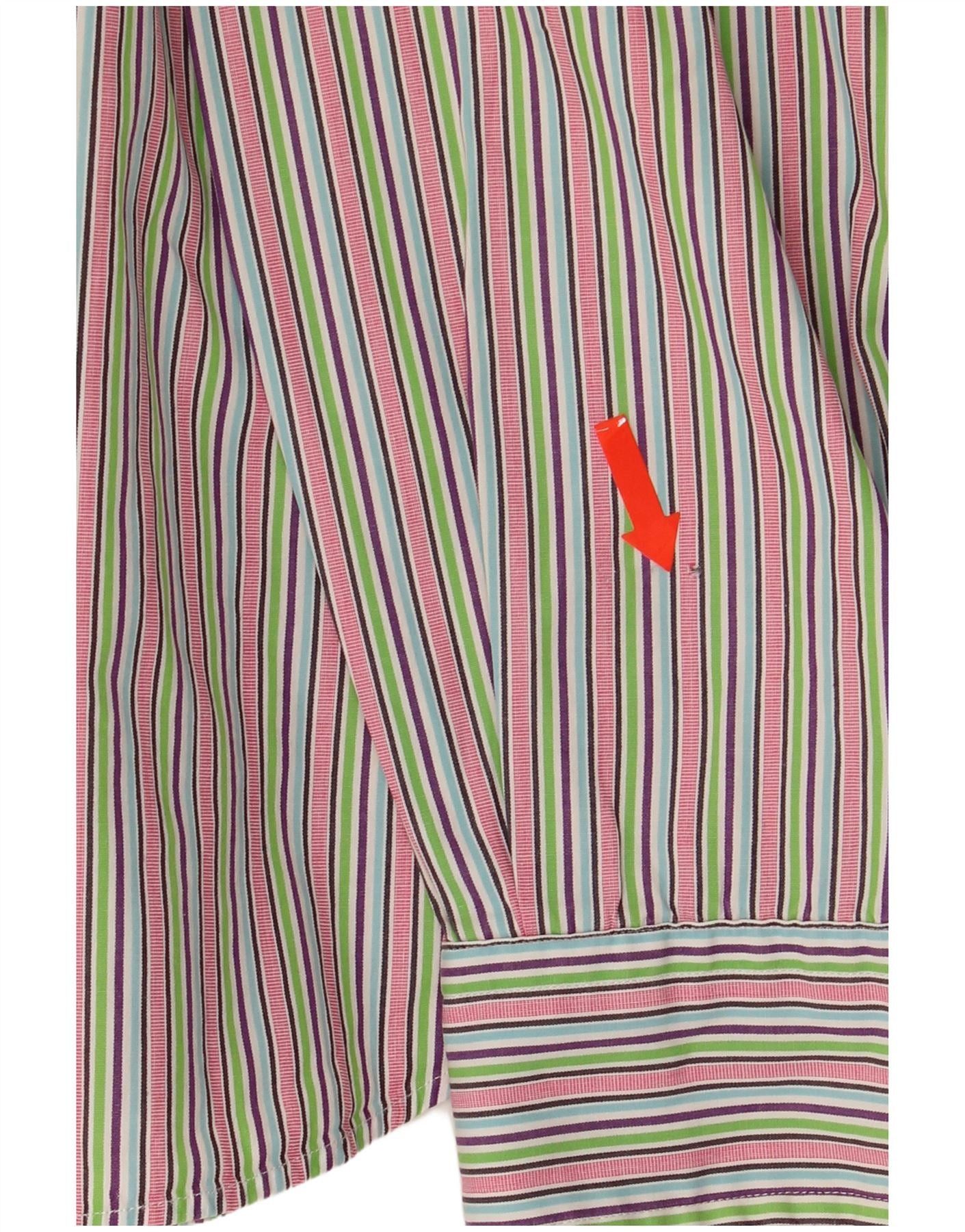 Polo Ralph Lauren Mens Shirt 40/41 16 Large Multicoloured Striped Size US L / EU 52-54 / 3 - 5 Thumbnail