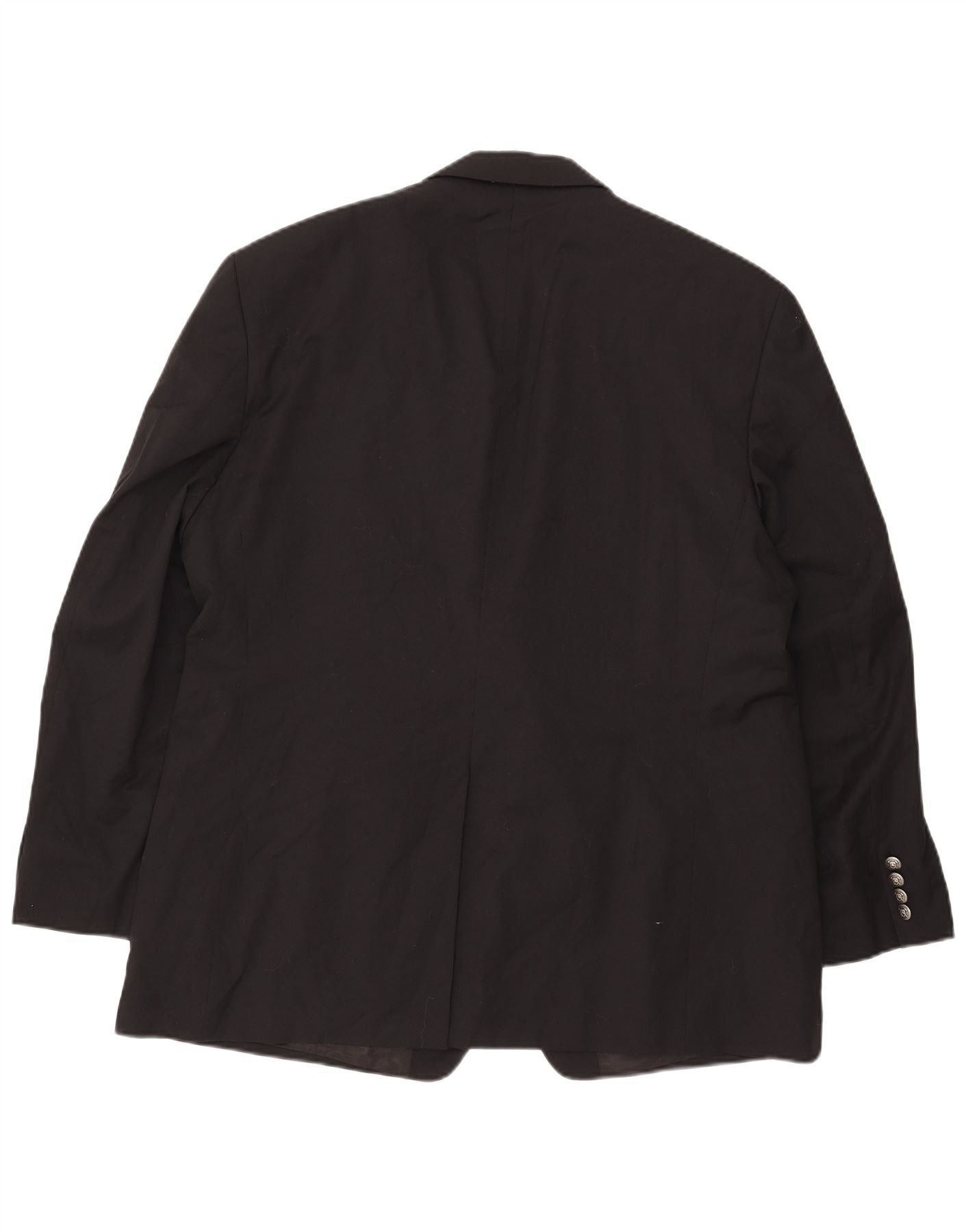 Ralph Lauren Mens 2 Button Blazer Jacket UK 46 2XL Black Wool Size US XL / EU 56 / 4 - 2 Thumbnail