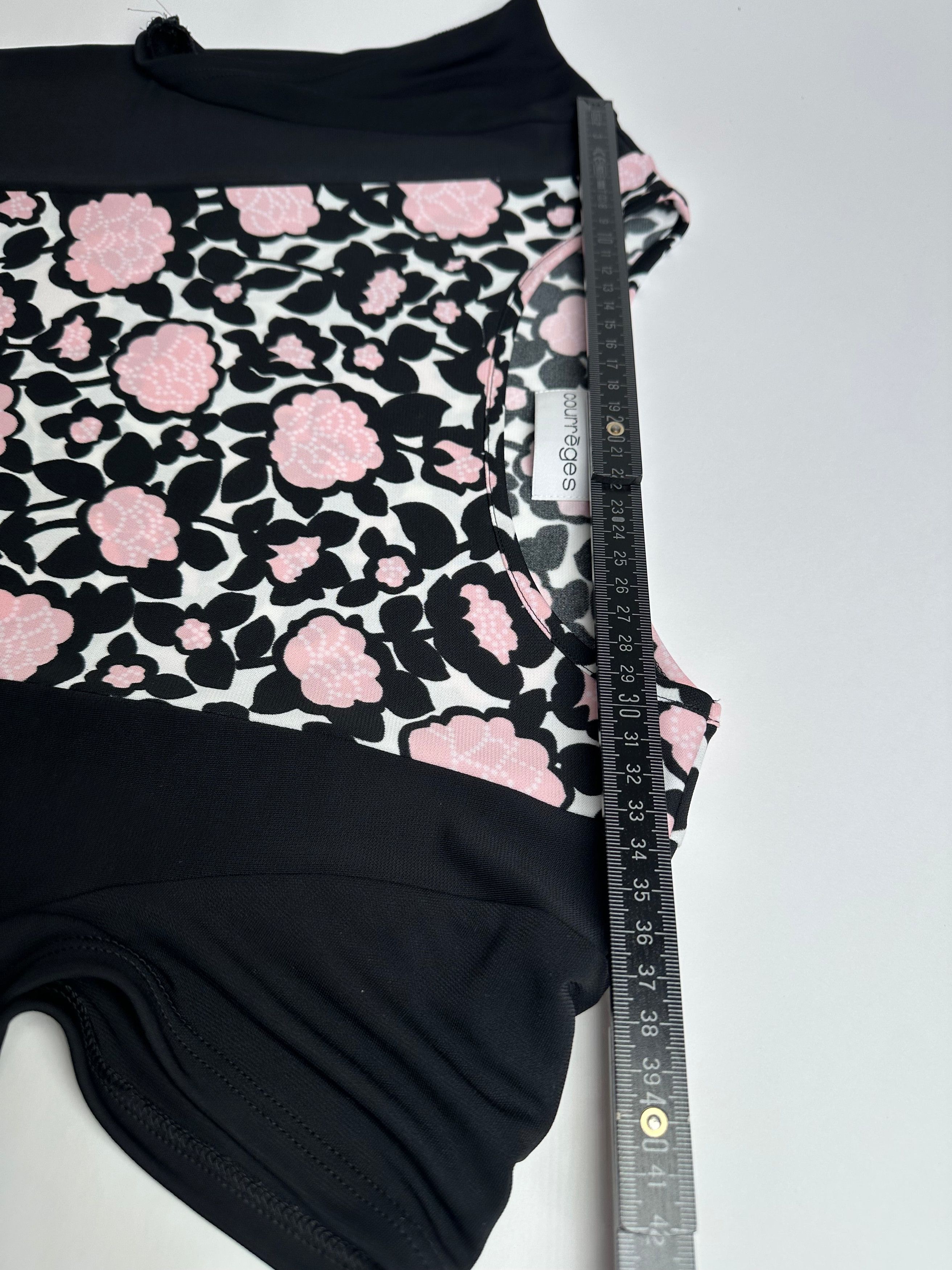 Courreges Vintage Abstract Dress black Pink M Size S / US 4 / IT 40 - 7 Thumbnail