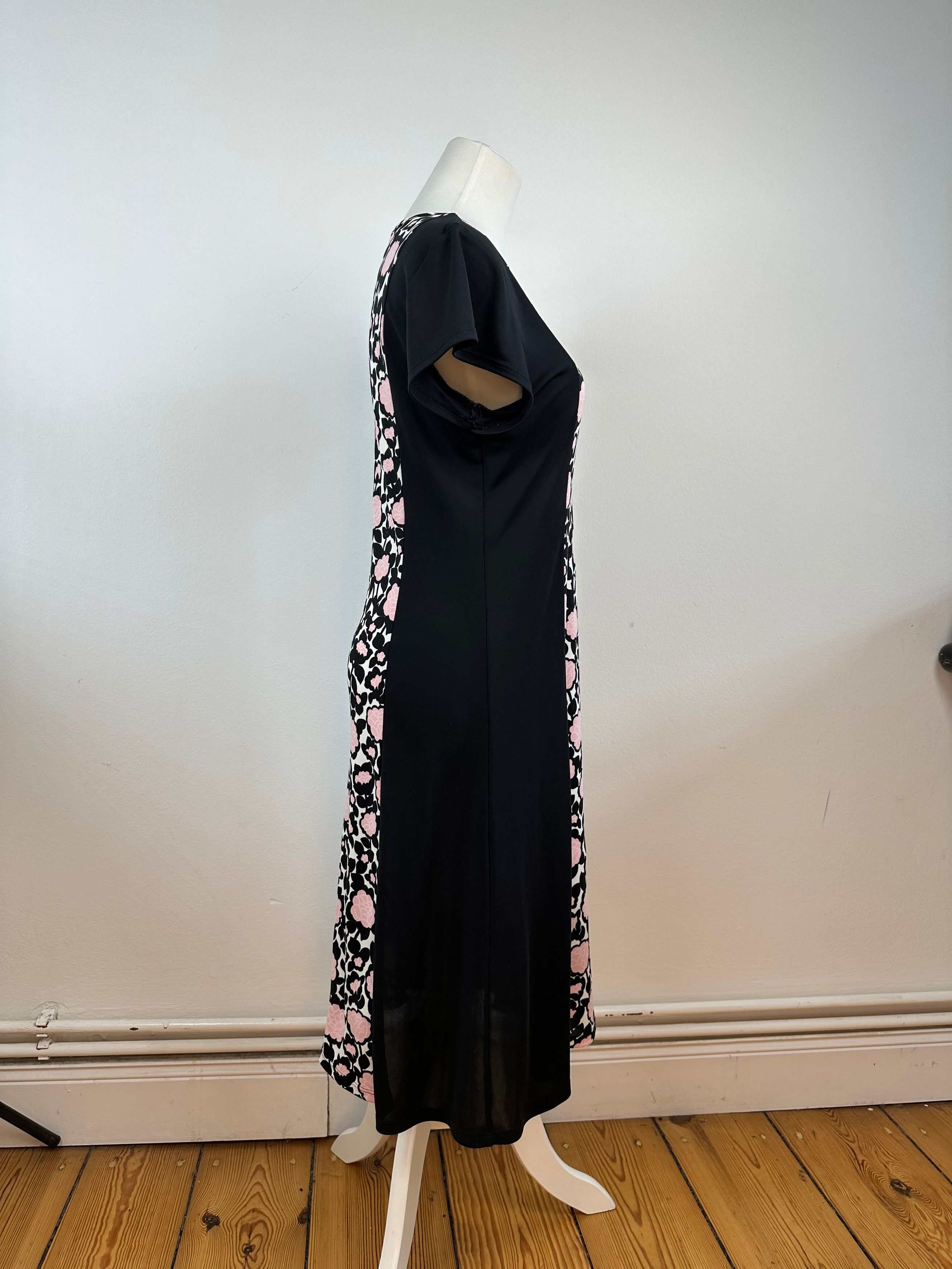 Courreges Vintage Abstract Dress black Pink M Size S / US 4 / IT 40 - 2 Thumbnail