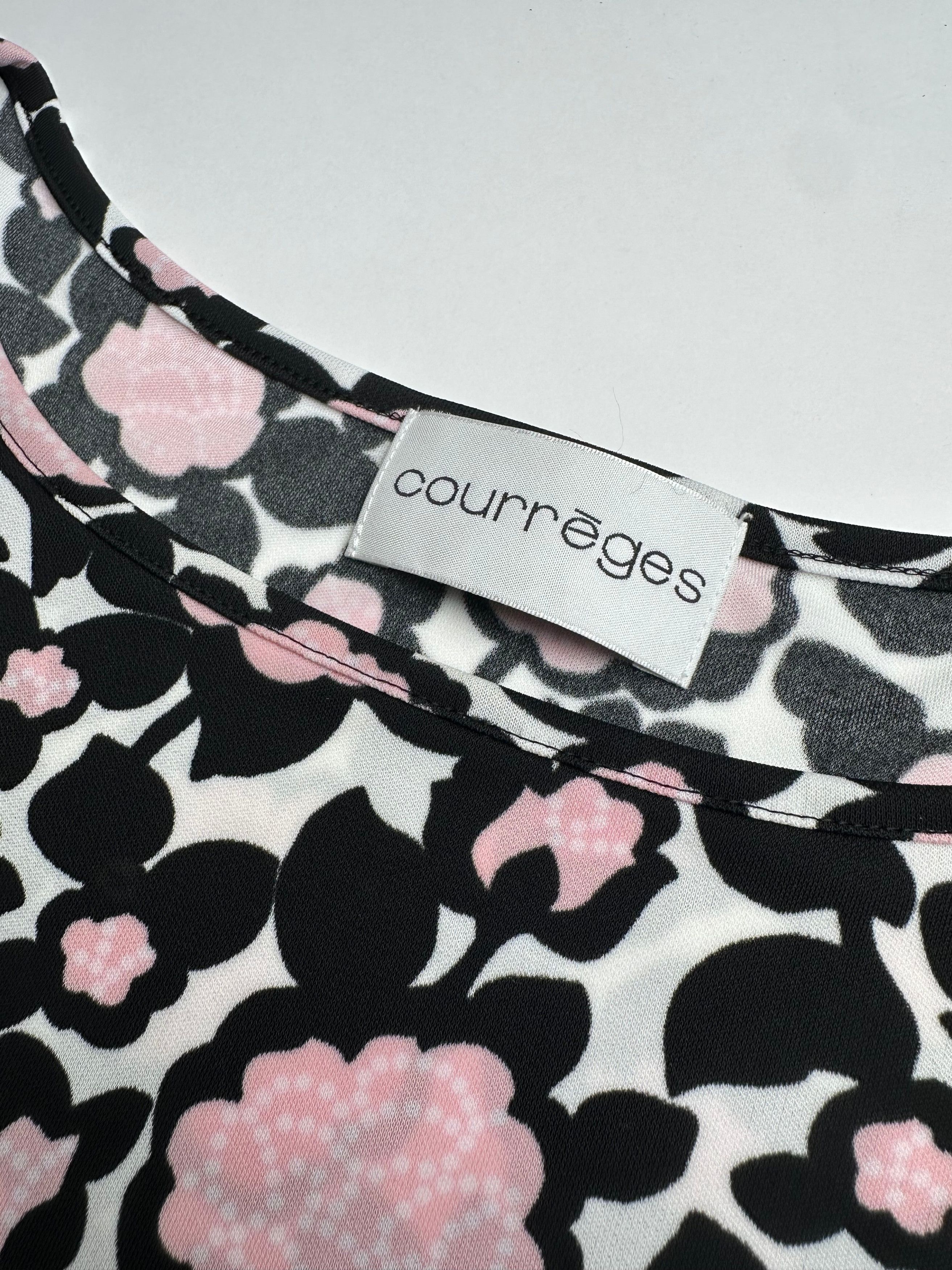 Courreges Vintage Abstract Dress black Pink M Size S / US 4 / IT 40 - 9 Thumbnail
