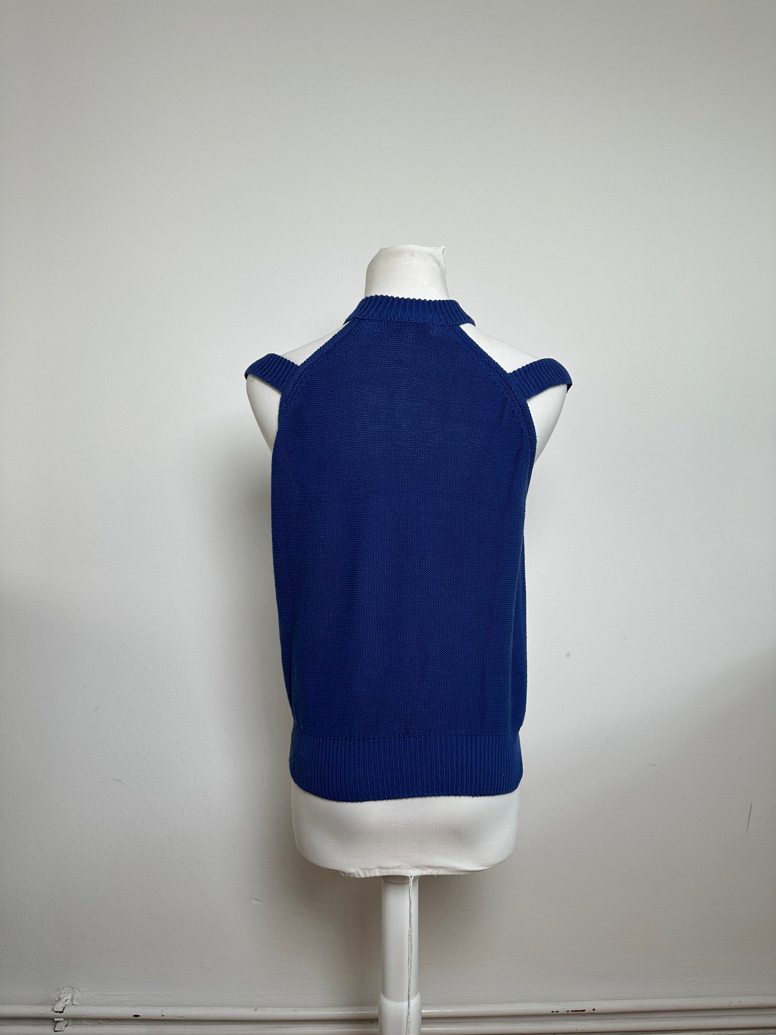 Chloe Vintage Top Blue 40/L Size L / US 10 / IT 46 - 5 Thumbnail