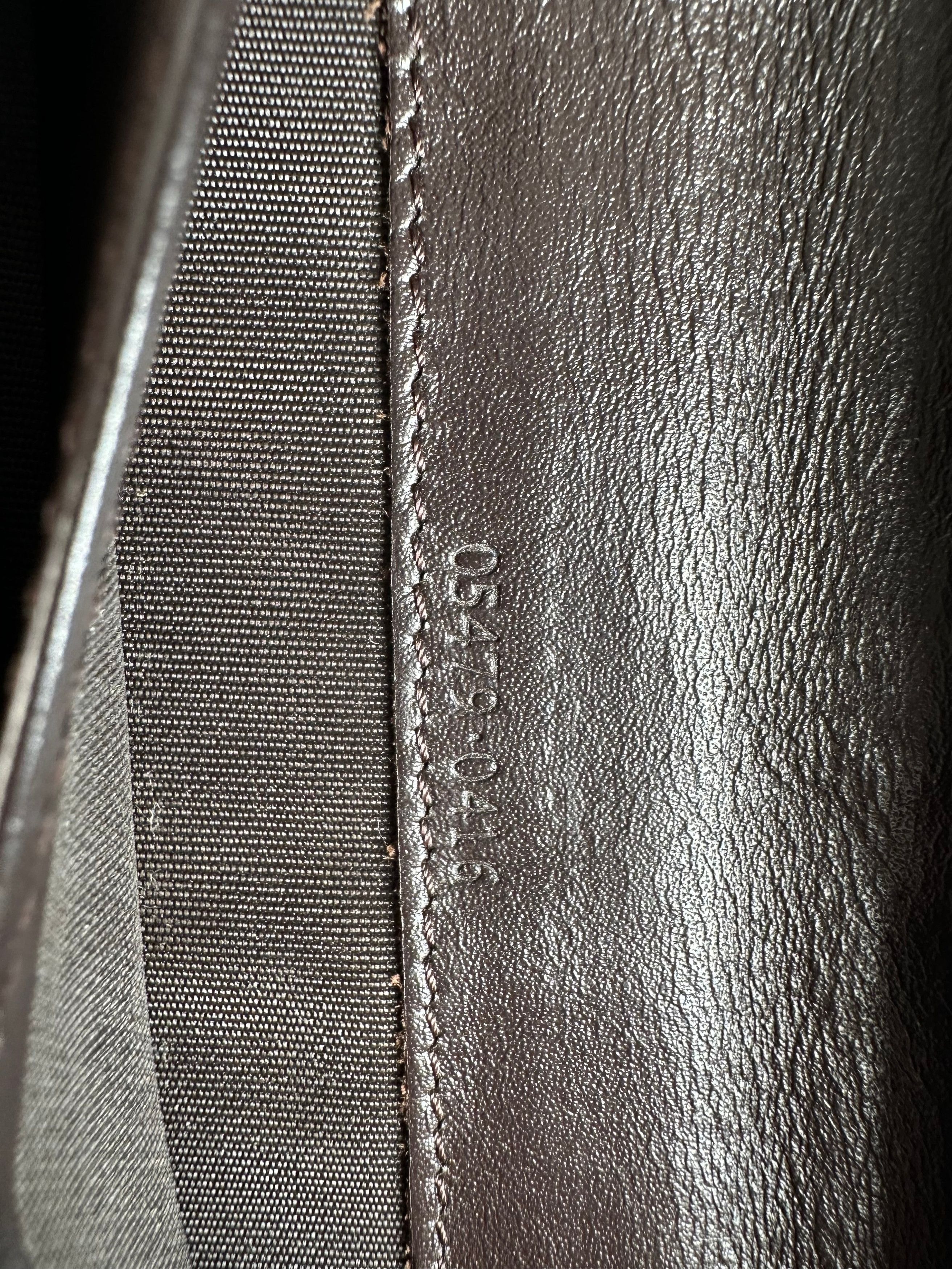 Gucci Vintage Monogram Long Jackie Wallet Beige Brown Size ONE SIZE - 7 Thumbnail