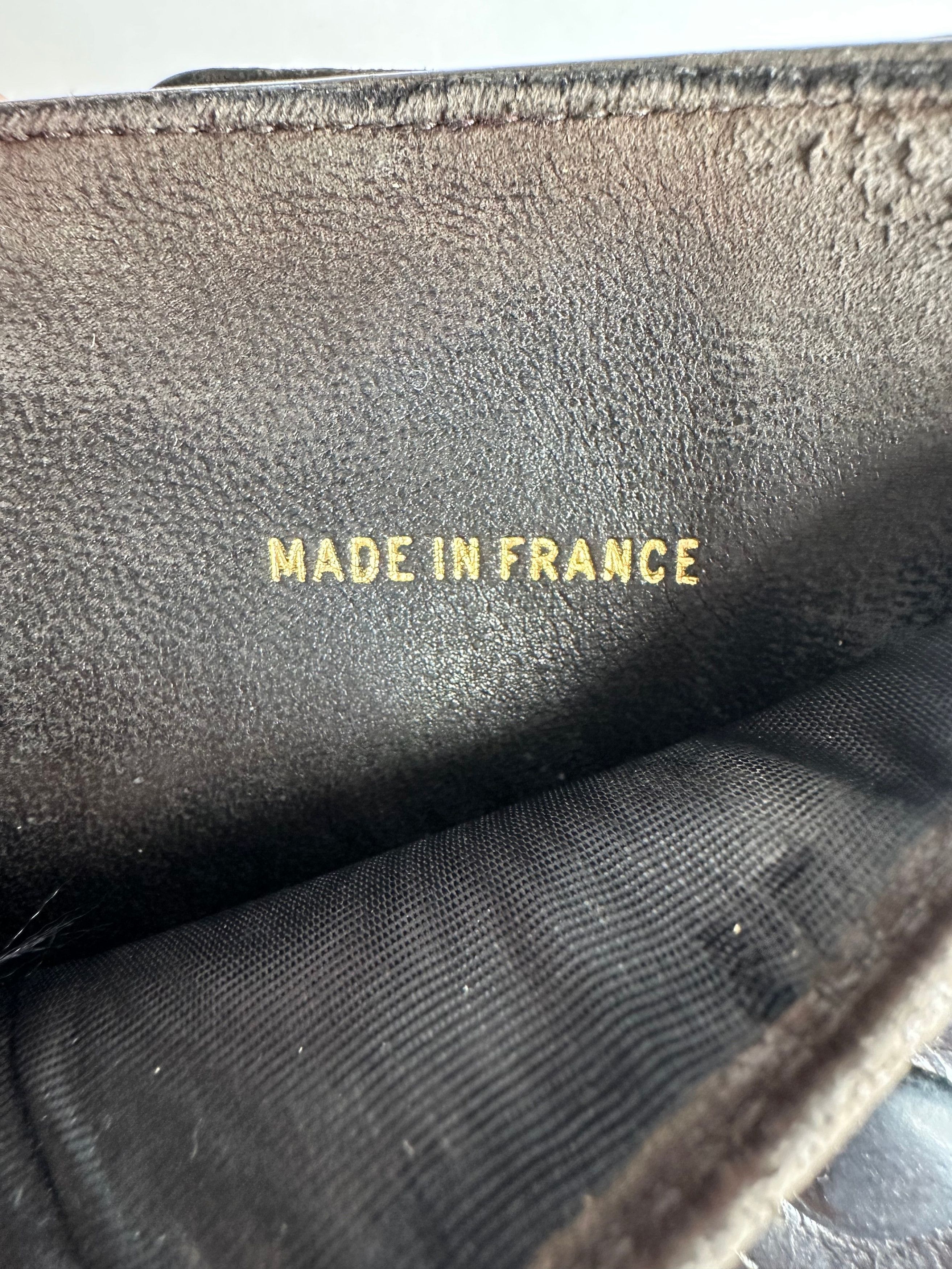 Chanel Vintage CC Leather Wallet Black Size ONE SIZE - 5 Thumbnail