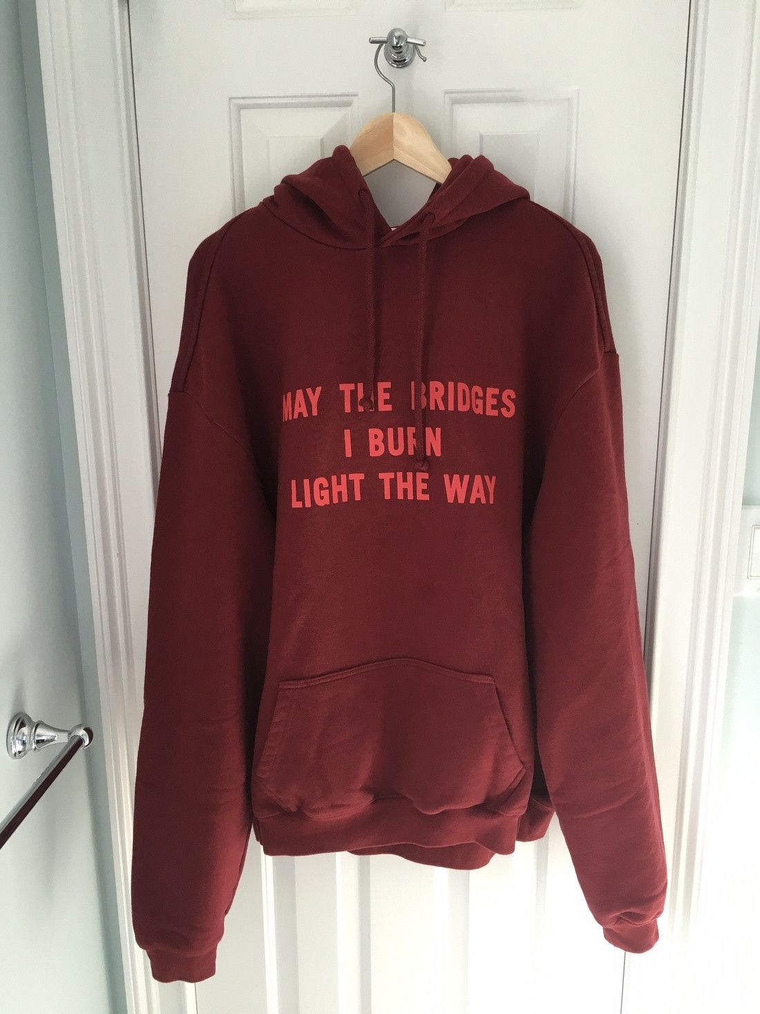 Oversized Bridges I Burn Hoodie
