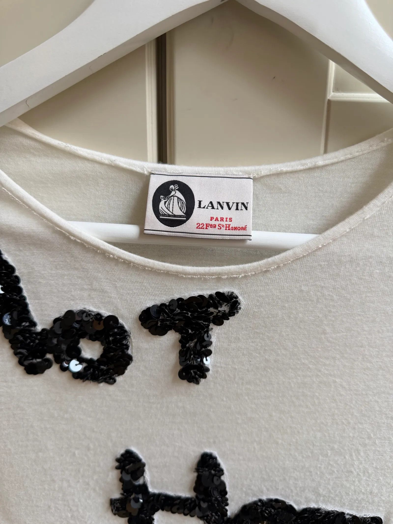 Lanvin Lanvin Short Sleeve T-shirt Size S / US 4 / IT 40 - 2 Thumbnail