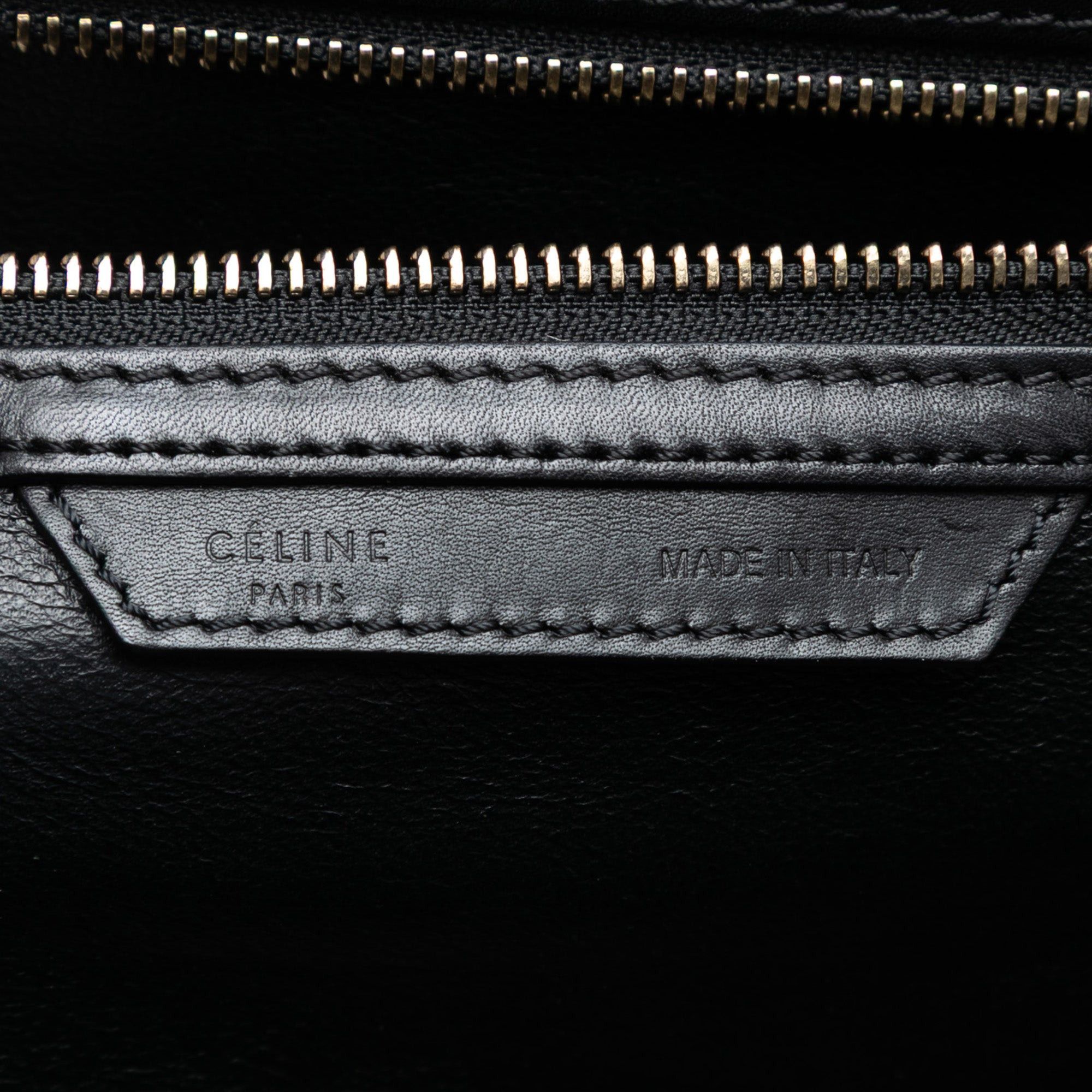Celine Mini Bicolor Canvas and Leather Luggage Tote Size ONE SIZE - 5 Thumbnail