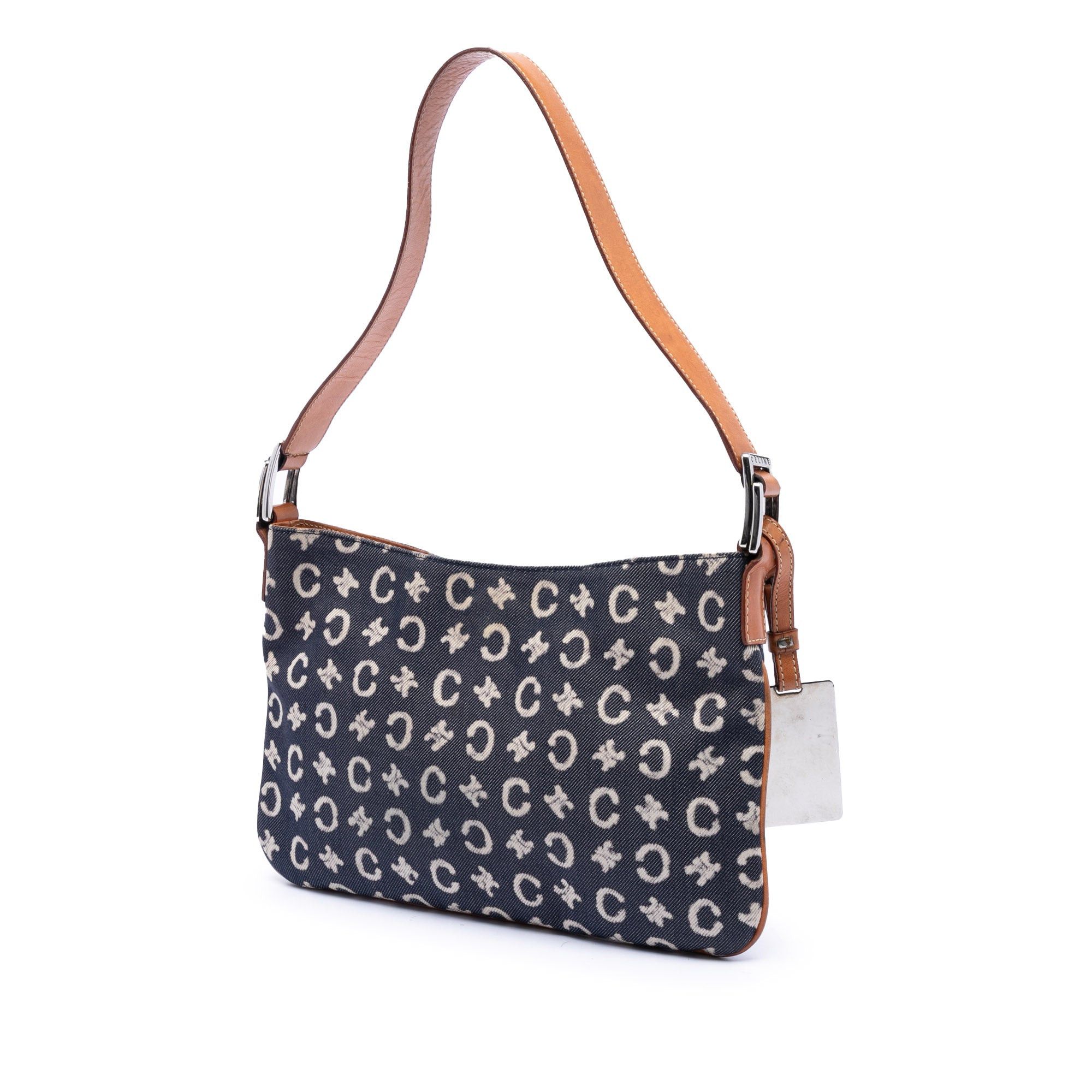 Celine C Macadam Denim Shoulder Bag Size ONE SIZE - 2 Thumbnail