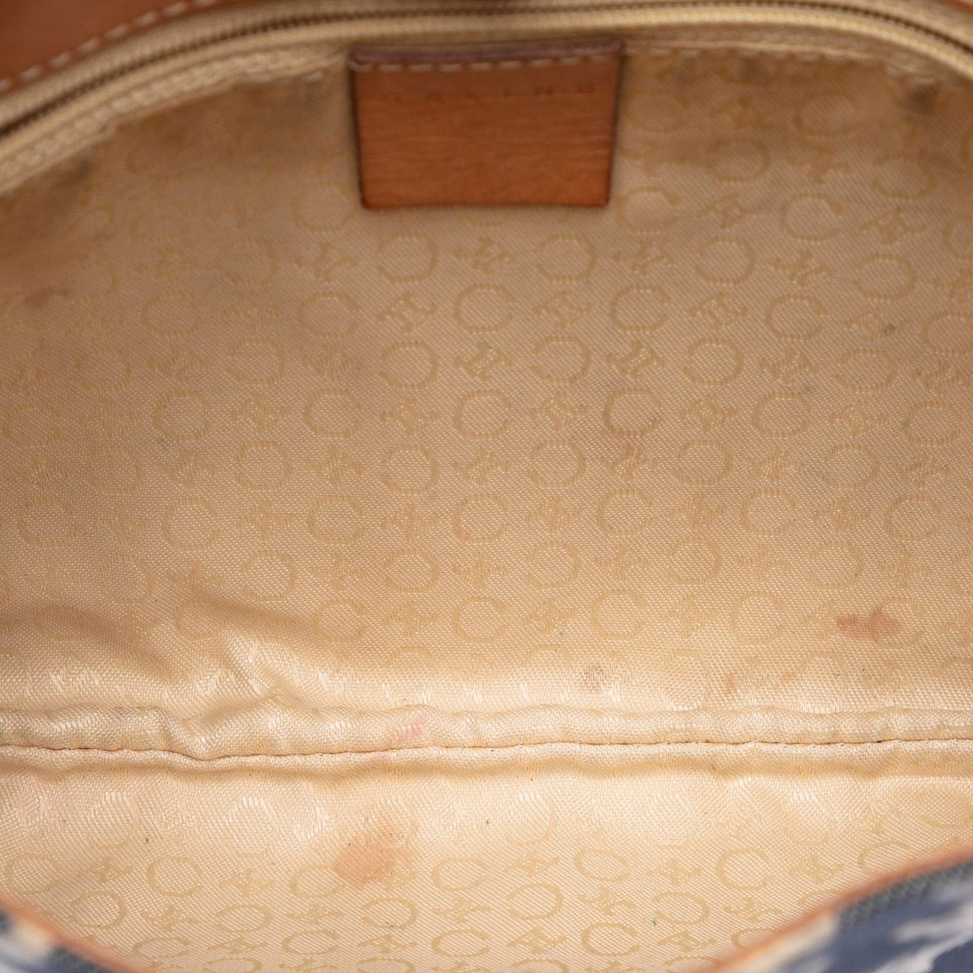Celine C Macadam Denim Shoulder Bag Size ONE SIZE - 4 Thumbnail