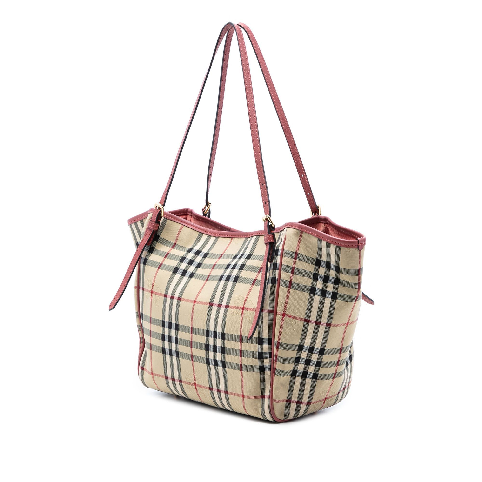 Burberry Small Haymarket Check Canvas Canterbury Tote Size ONE SIZE - 2 Thumbnail