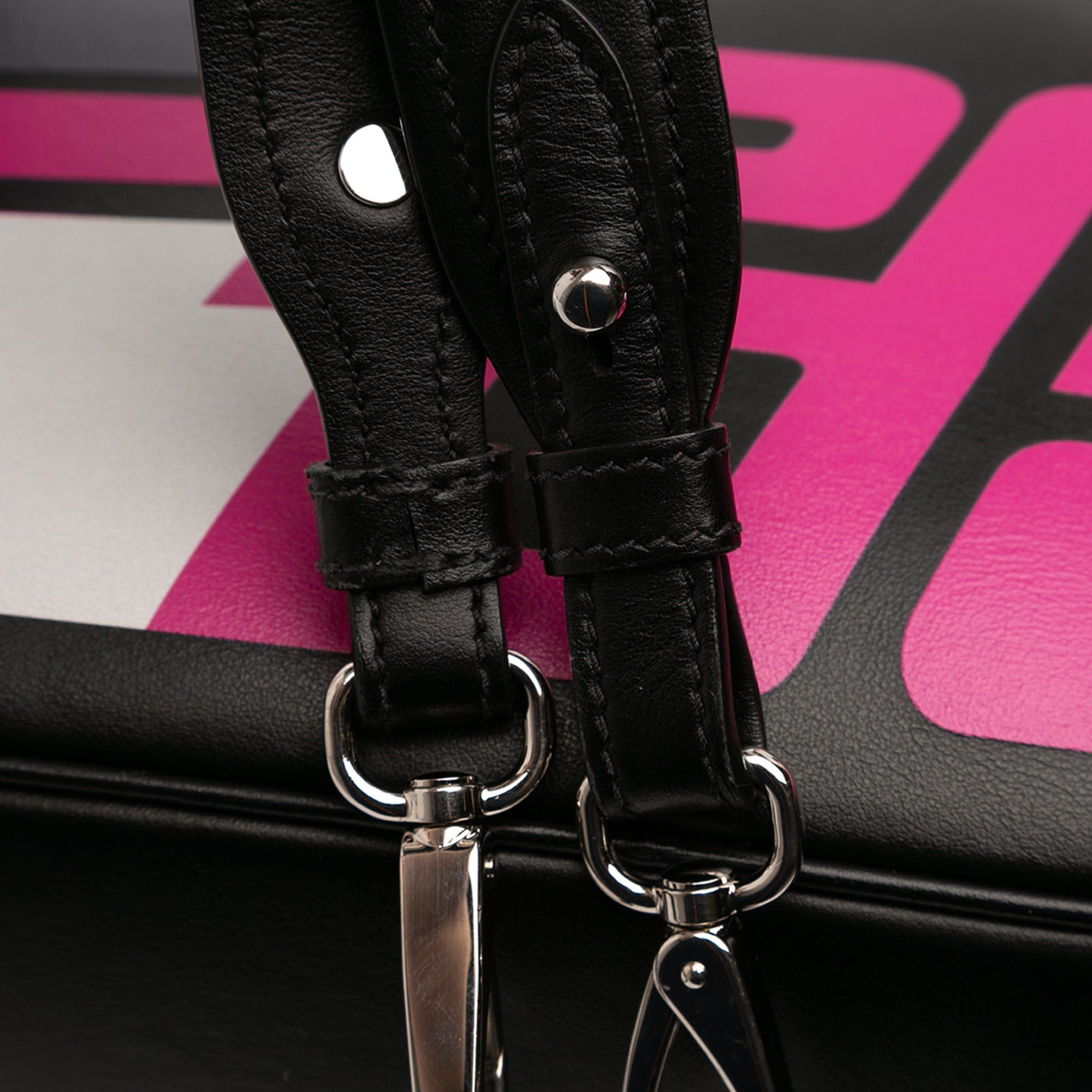 Prada City Calf Racing Satchel Size ONE SIZE - 10 Thumbnail