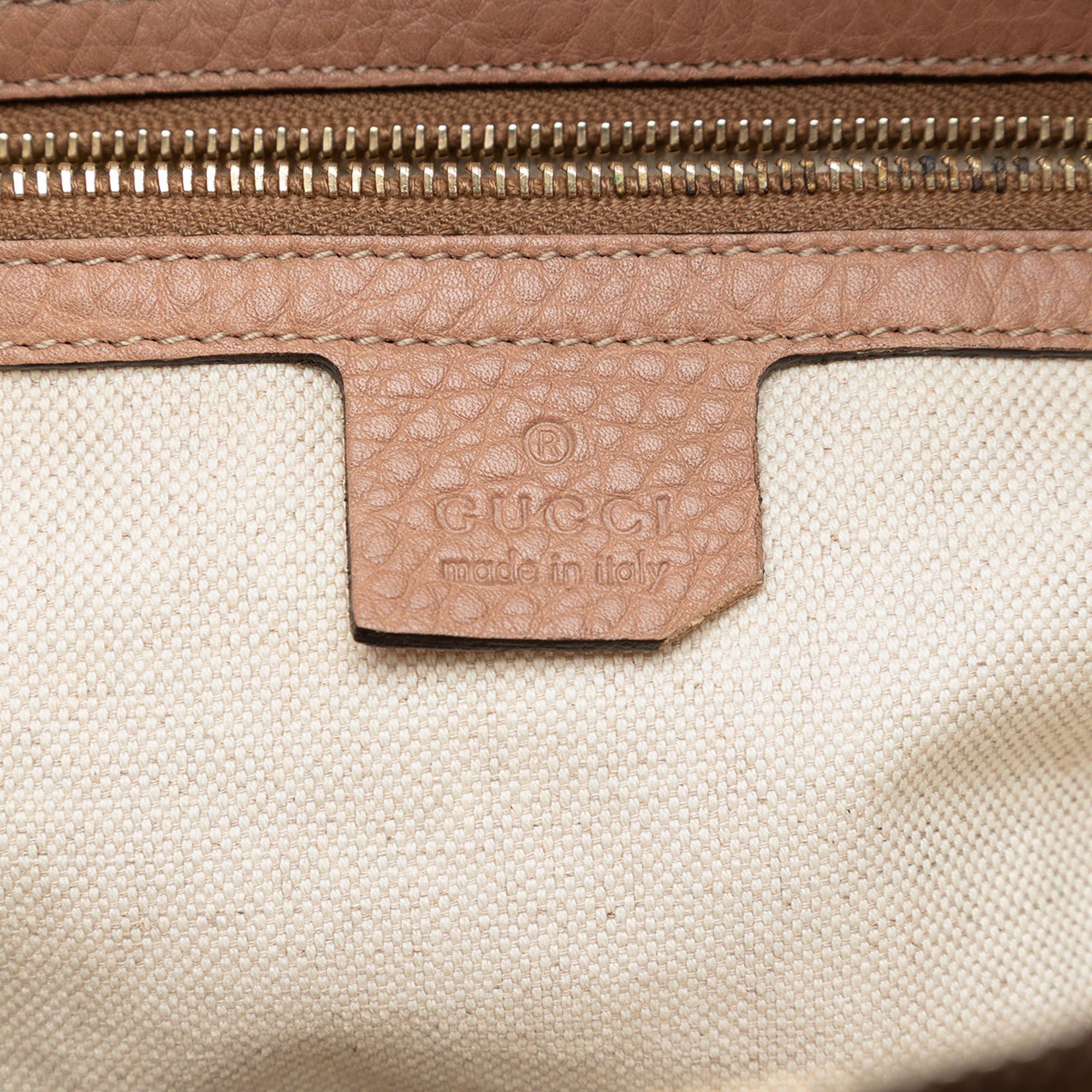 Gucci Medium Pebbled Calfskin Bella Shoulder Bag Size ONE SIZE - 5 Thumbnail