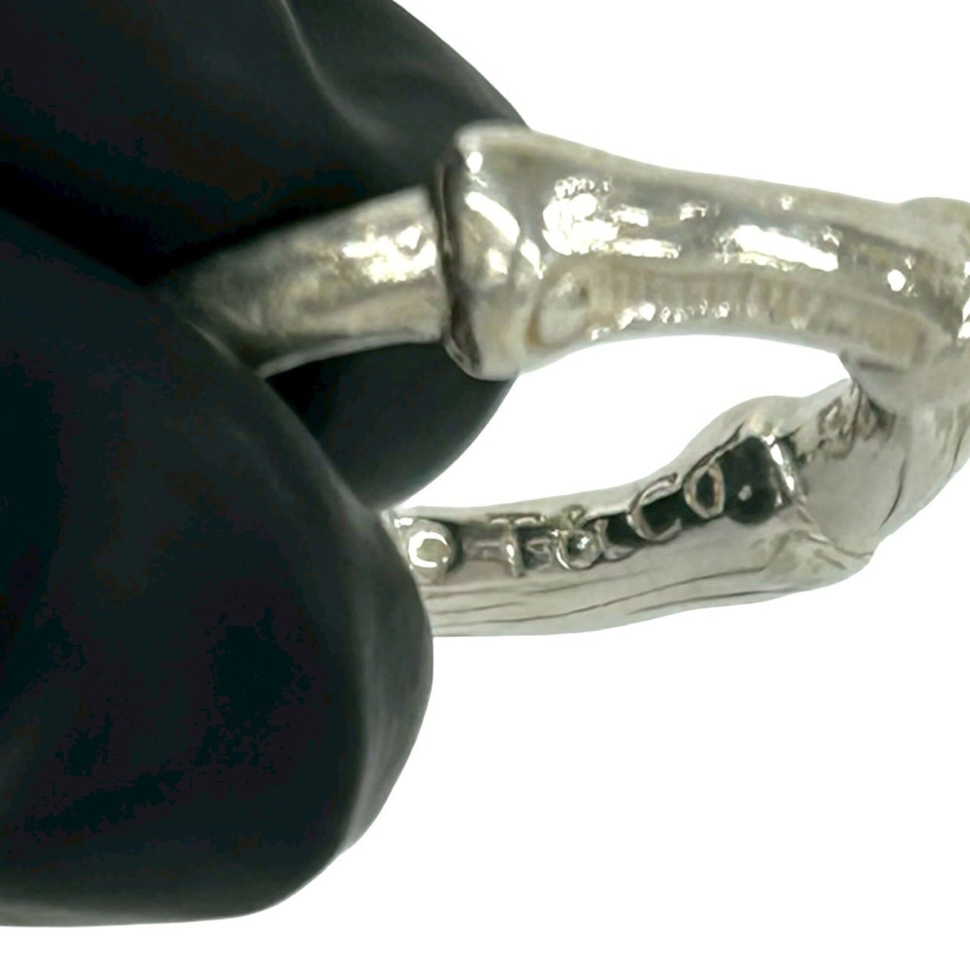 Tiffany & Co. TIFFANY&Co. Tiffany Bamboo Sterling Silver 925 Ring -0409 Size ONE SIZE - 4 Thumbnail