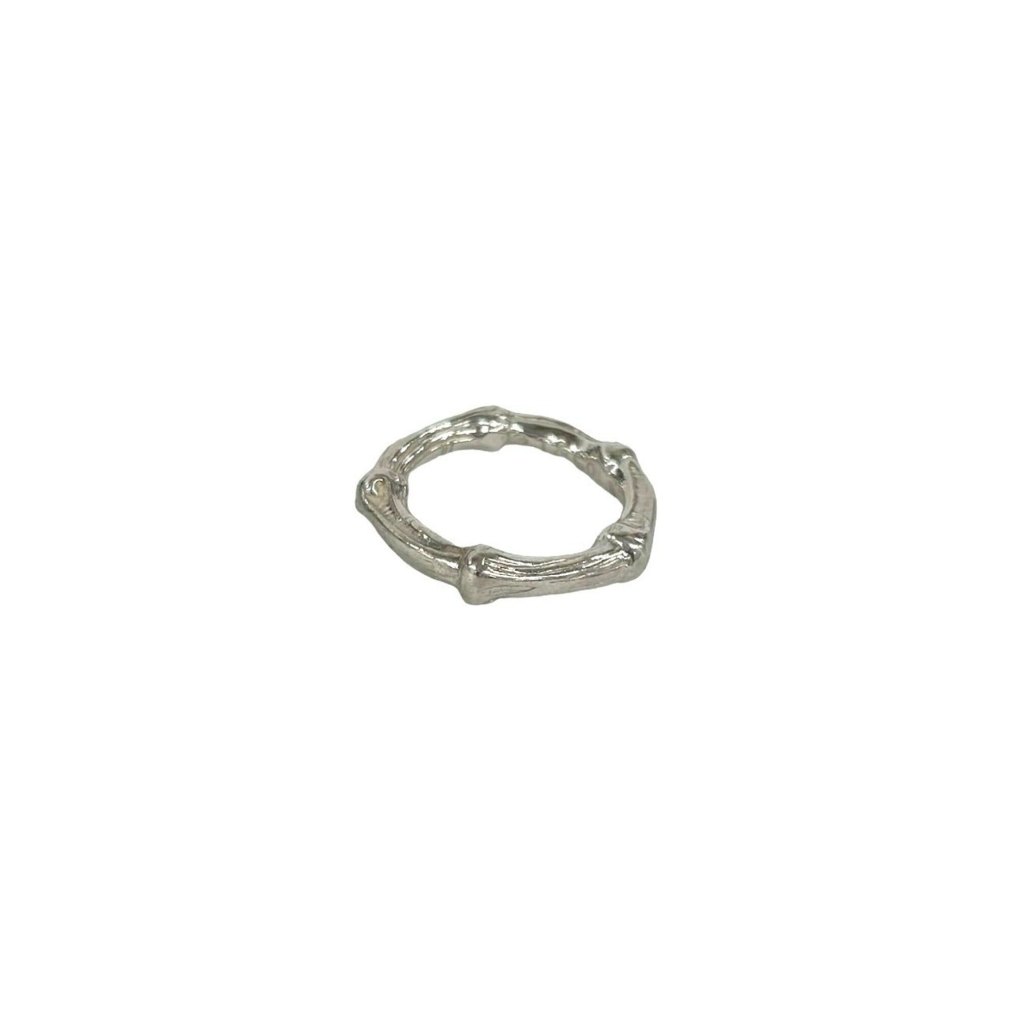 Tiffany & Co. TIFFANY&Co. Tiffany Bamboo Sterling Silver 925 Ring -0409 Size ONE SIZE - 7 Thumbnail