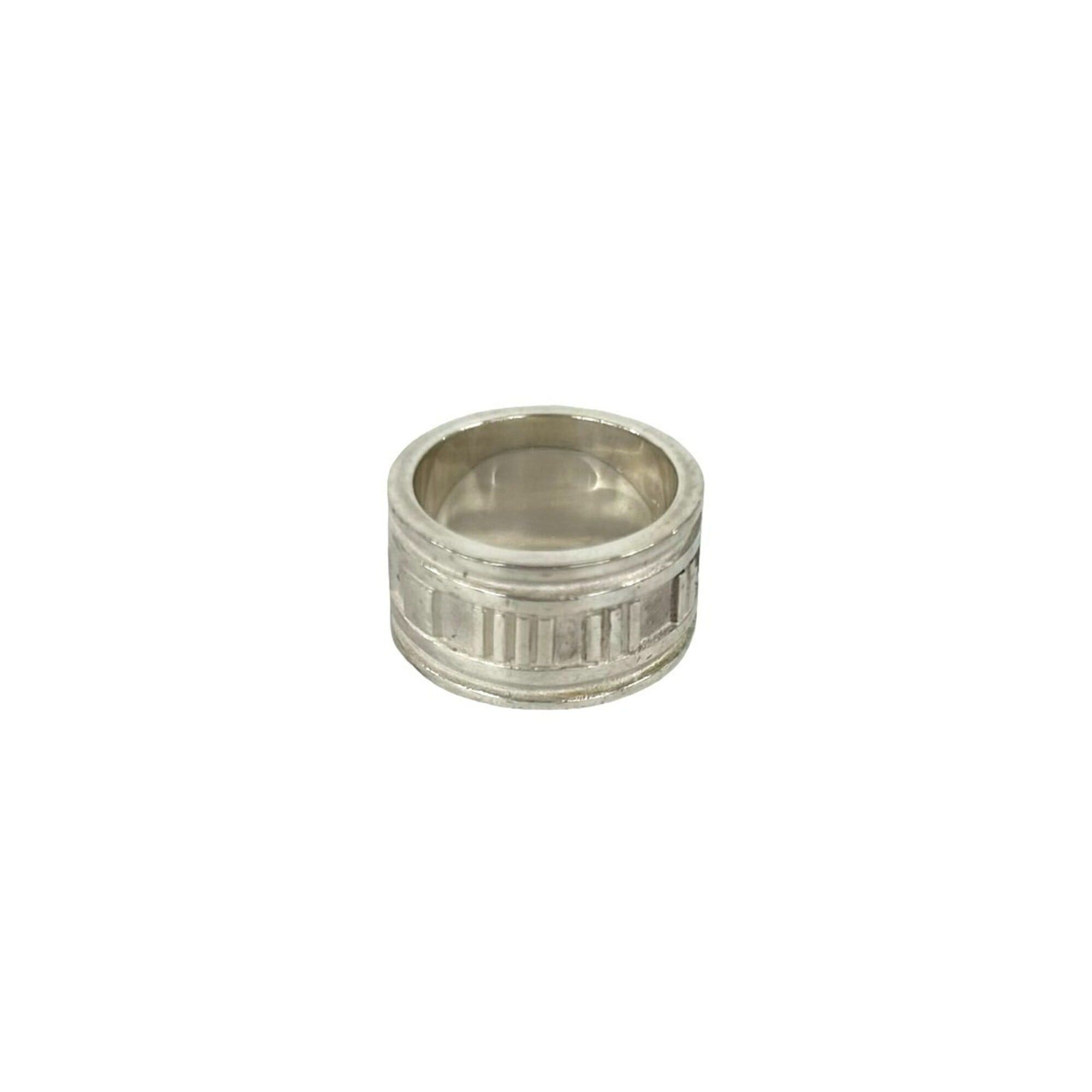 Tiffany & Co. TIFFANY&Co. Tiffany Atlas Sterling Silver 925 Ring -0408 Size ONE SIZE - 6 Thumbnail
