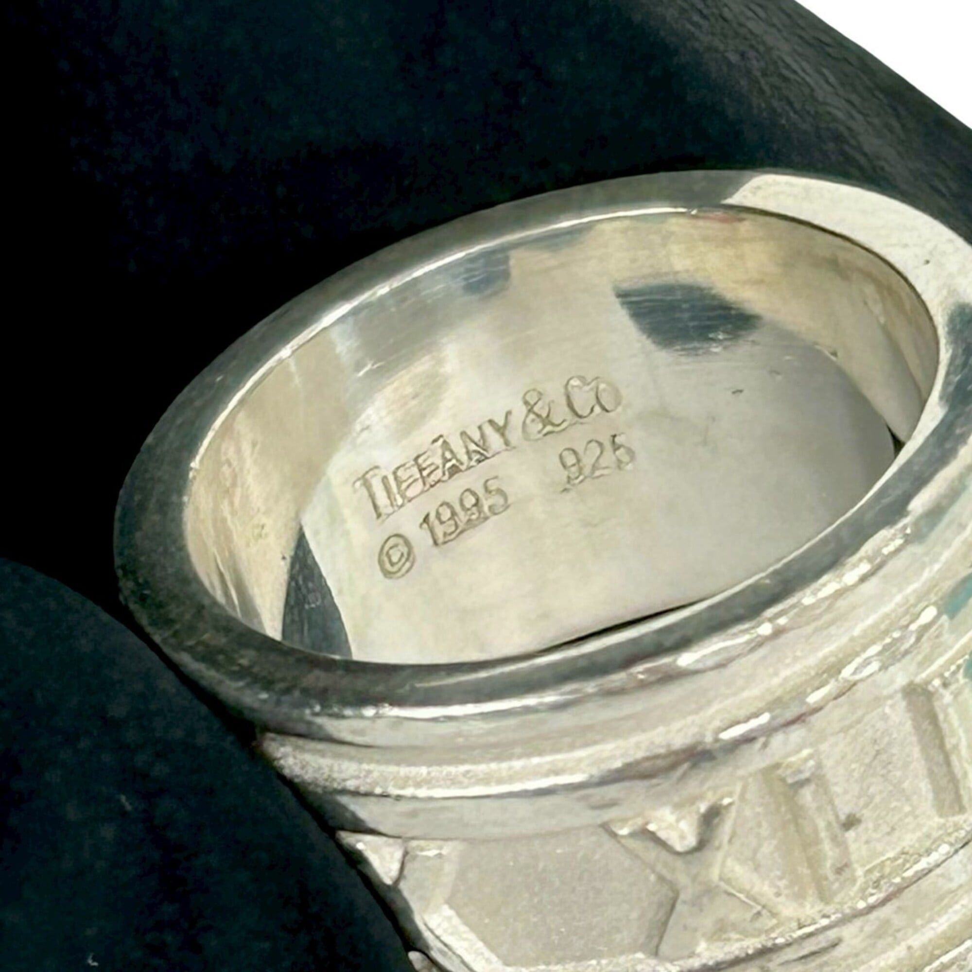 Tiffany & Co. TIFFANY&Co. Tiffany Atlas Sterling Silver 925 Ring -0408 Size ONE SIZE - 3 Thumbnail