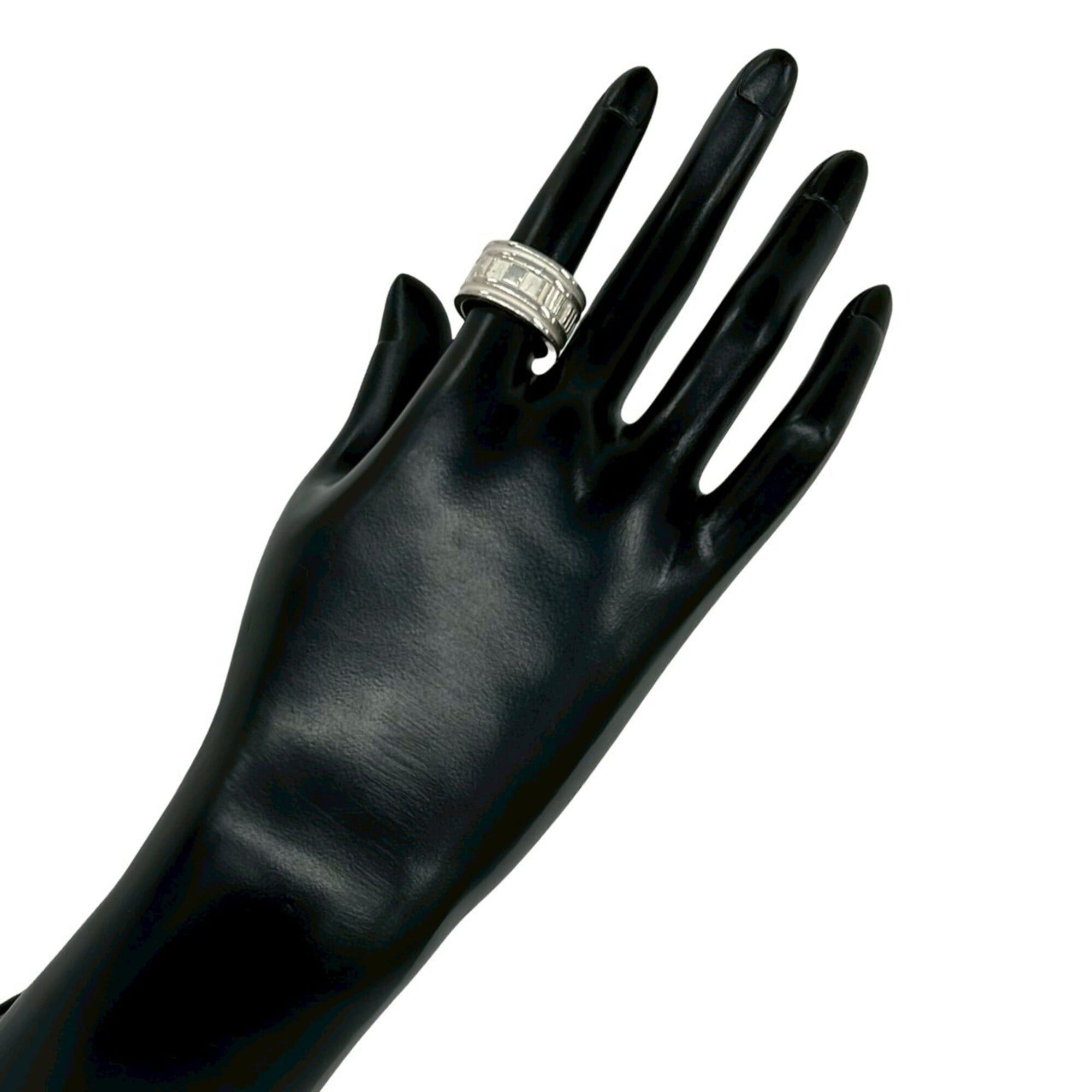 Tiffany & Co. TIFFANY&Co. Tiffany Atlas Sterling Silver 925 Ring -0408 Size ONE SIZE - 2 Thumbnail