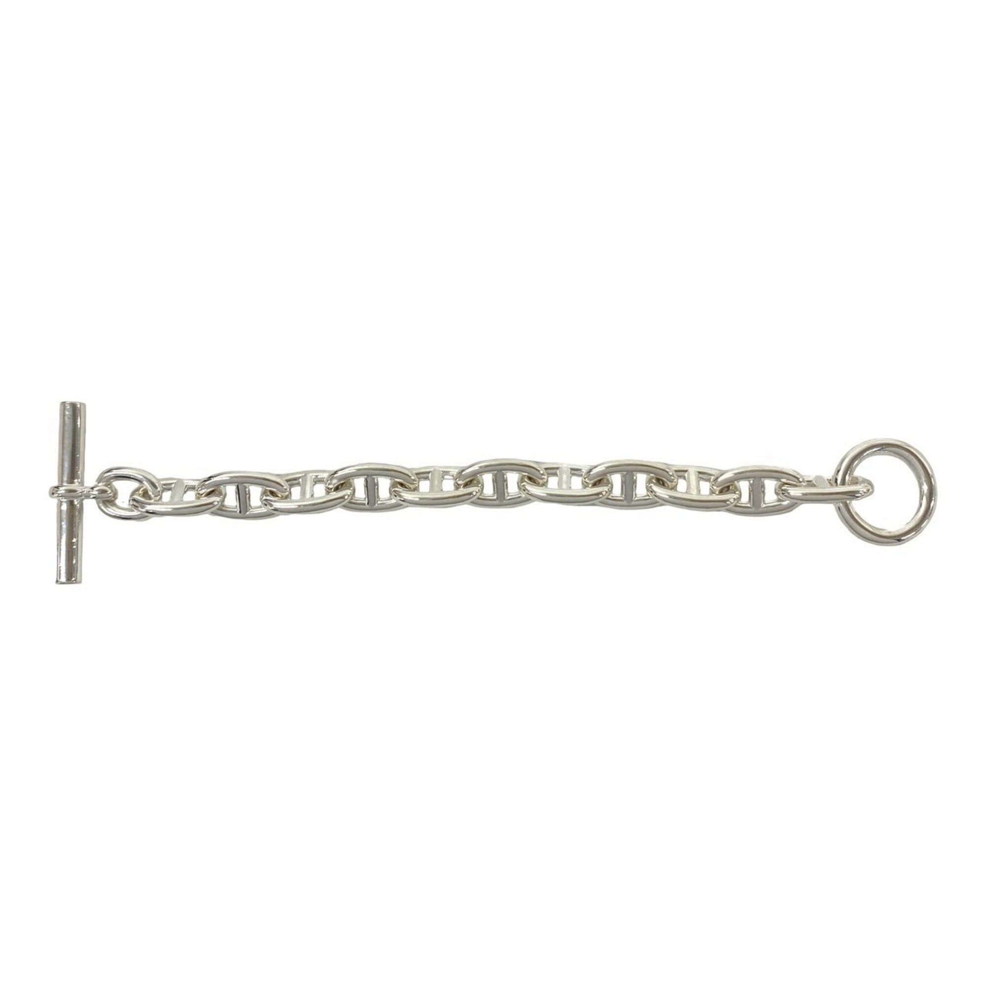 Hermes HERMES Chaine d'Ancre TGM 11-link Sterling Silver 925 Bracelet Chain Bangle Accessory 58098 Size ONE SIZE - 6 Thumbnail