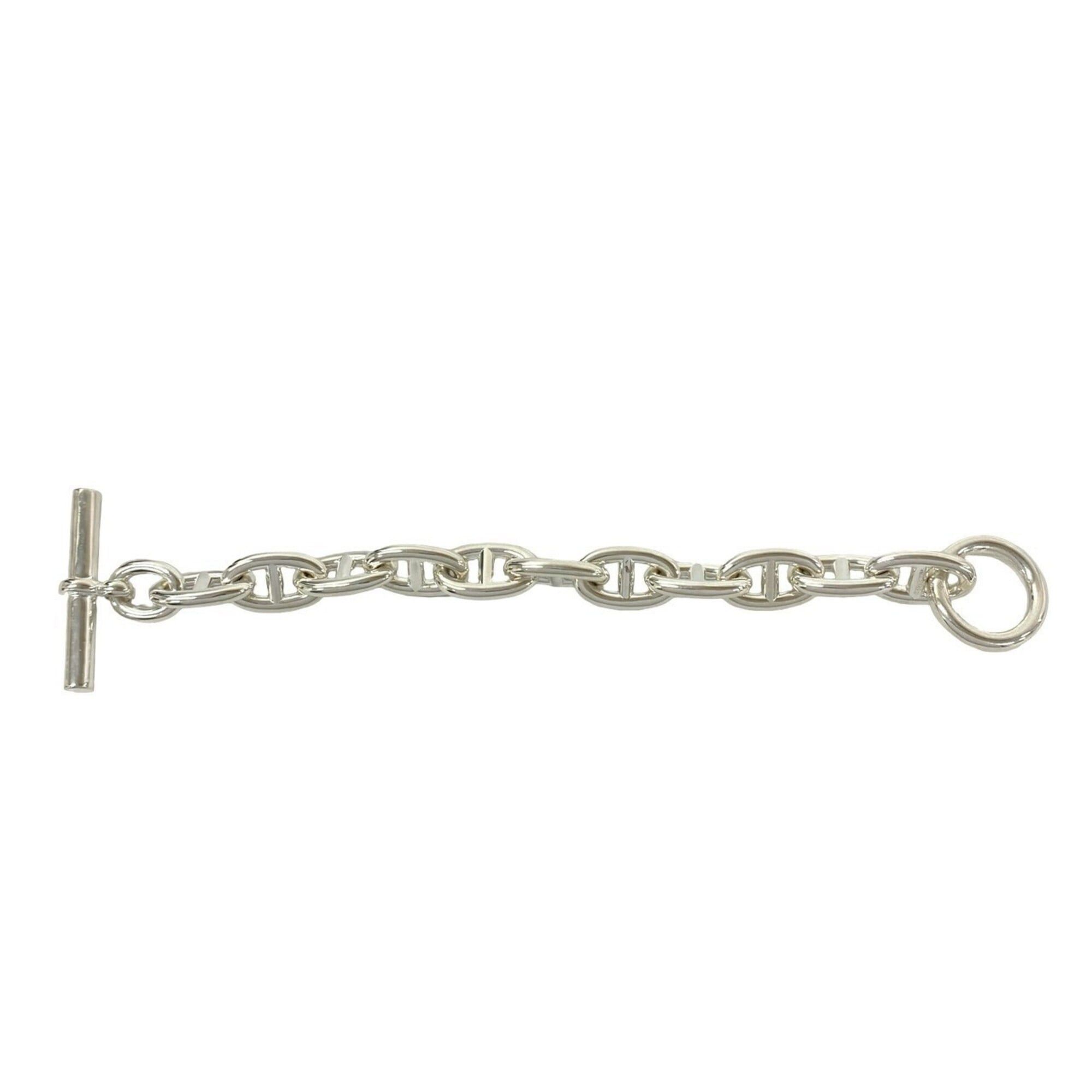 Hermes HERMES Chaine d'Ancre TGM 11-link Sterling Silver 925 Bracelet Chain Bangle Accessory 58098 Size ONE SIZE - 5 Thumbnail