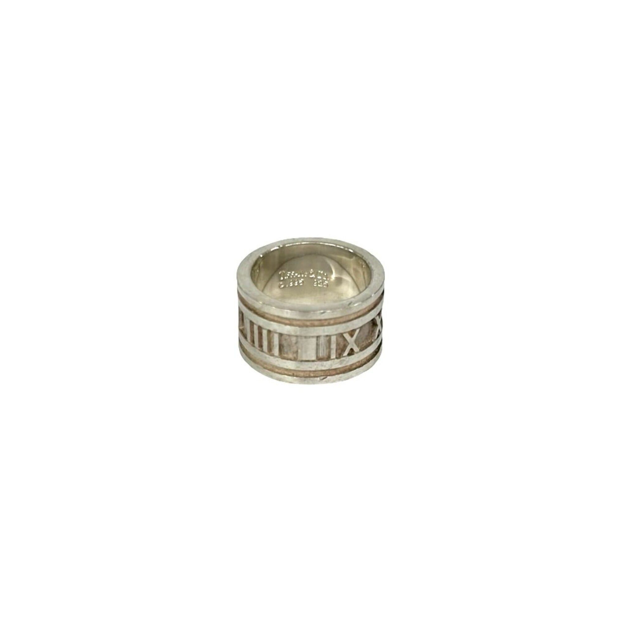 Tiffany & Co. TIFFANY&Co. Tiffany Atlas Sterling Silver 925 Ring -0407 Size ONE SIZE - 4 Thumbnail