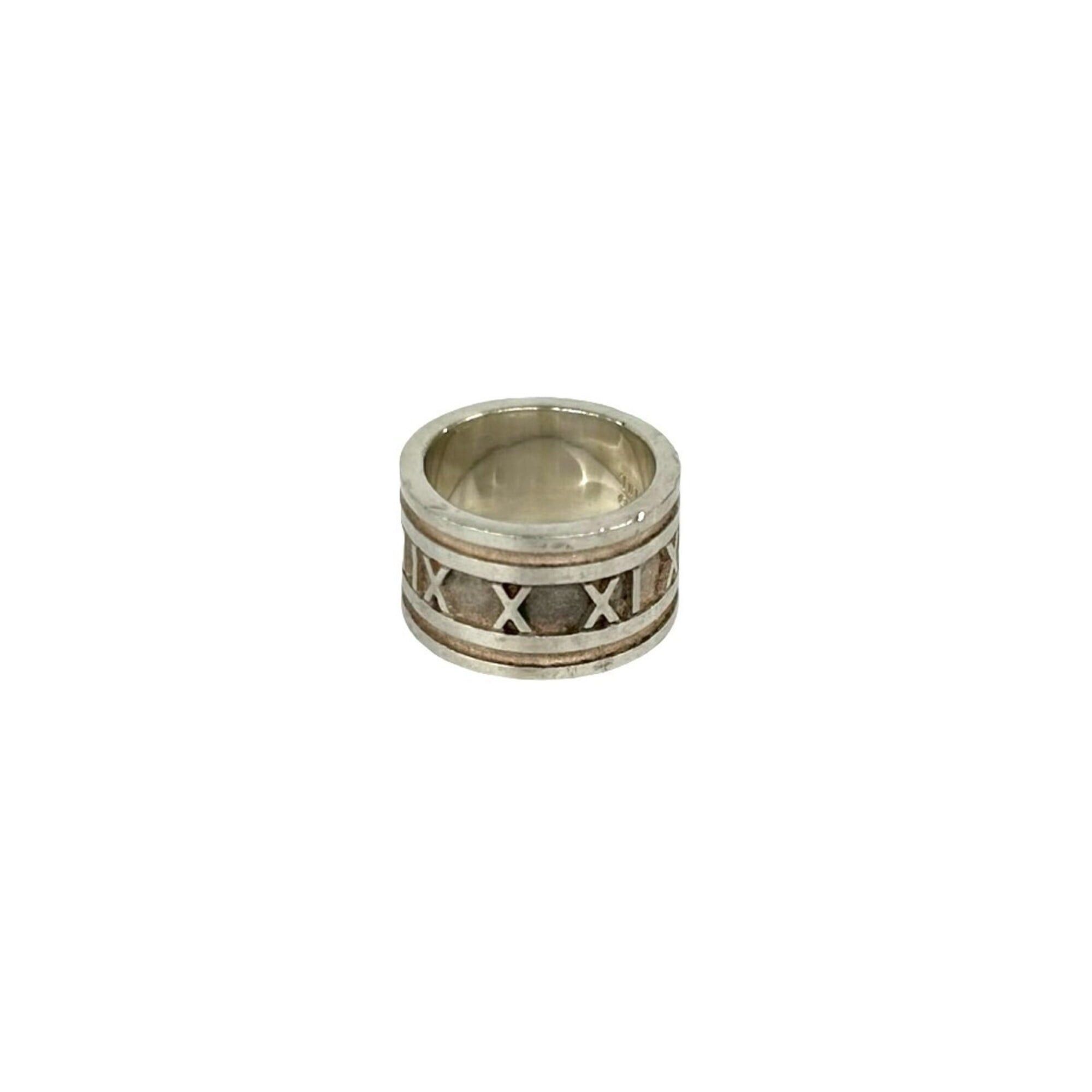 Tiffany & Co. TIFFANY&Co. Tiffany Atlas Sterling Silver 925 Ring -0407 Size ONE SIZE - 5 Thumbnail